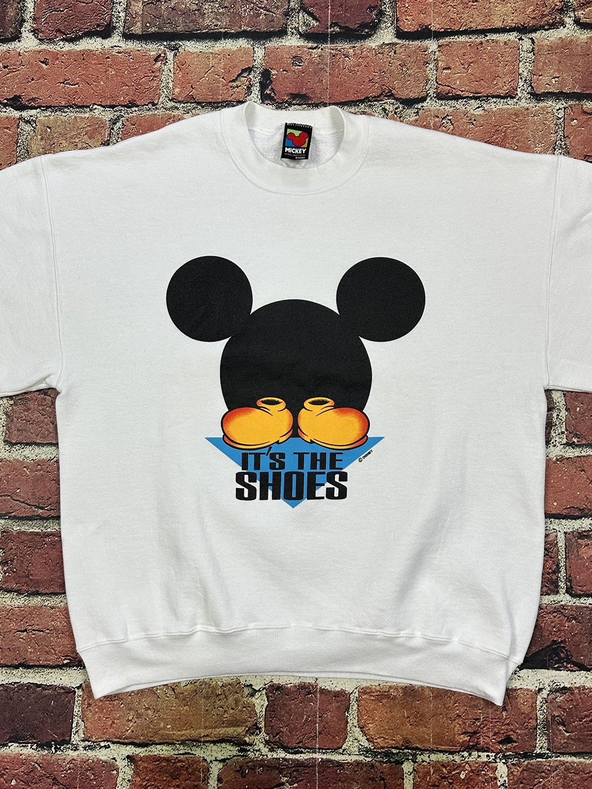 Mickey Unlimited Vintage Mickey Unlimited Mouse It’s The Shoes Sweatshirt Size US XL / EU 56 / 4 - 2 Thumbnail