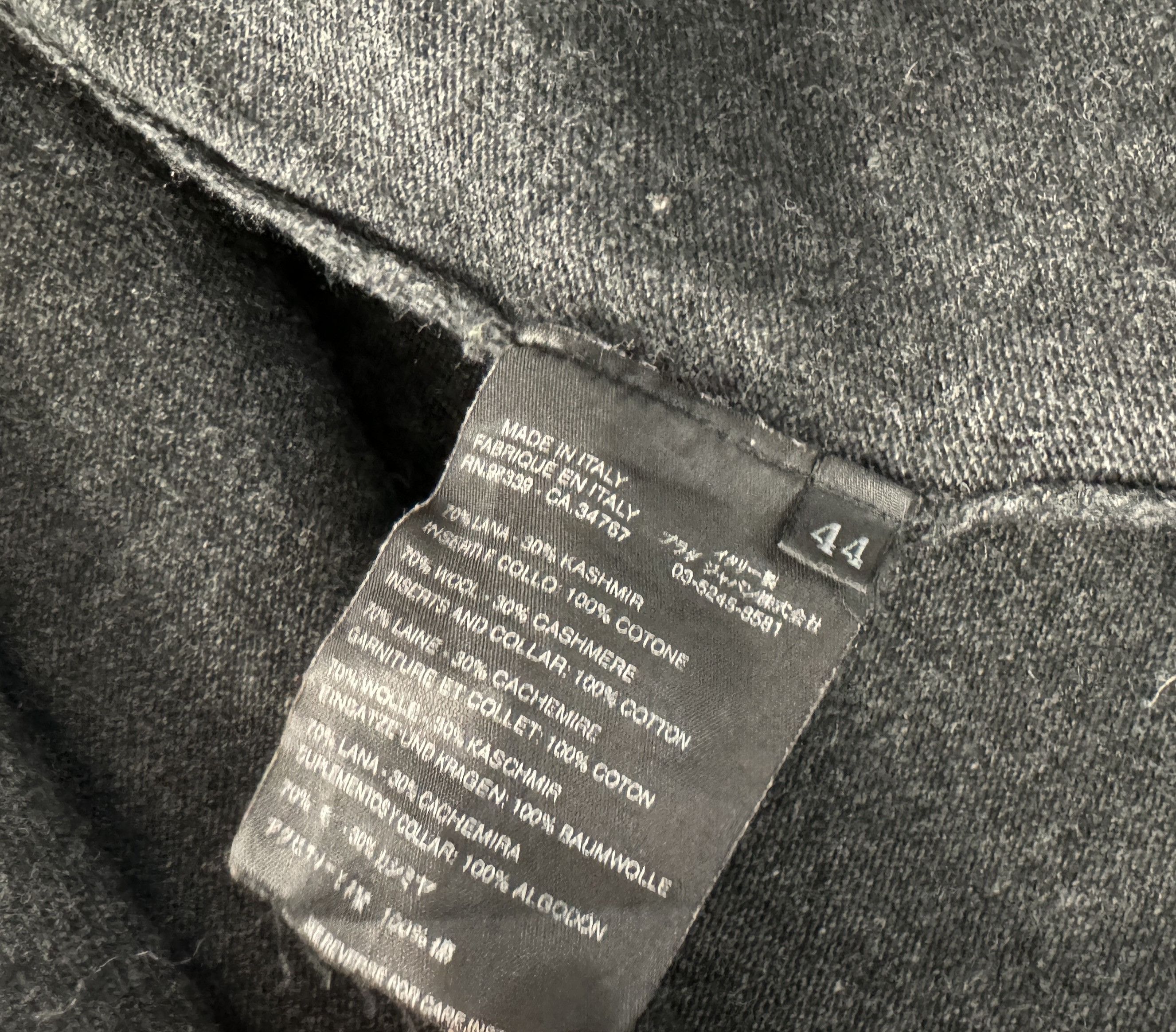 Prada PRADA Wool Sweater Jacket Cardigan Gray Size 44 Full Zip Size M / US 6-8 / IT 42-44 - 11 Thumbnail