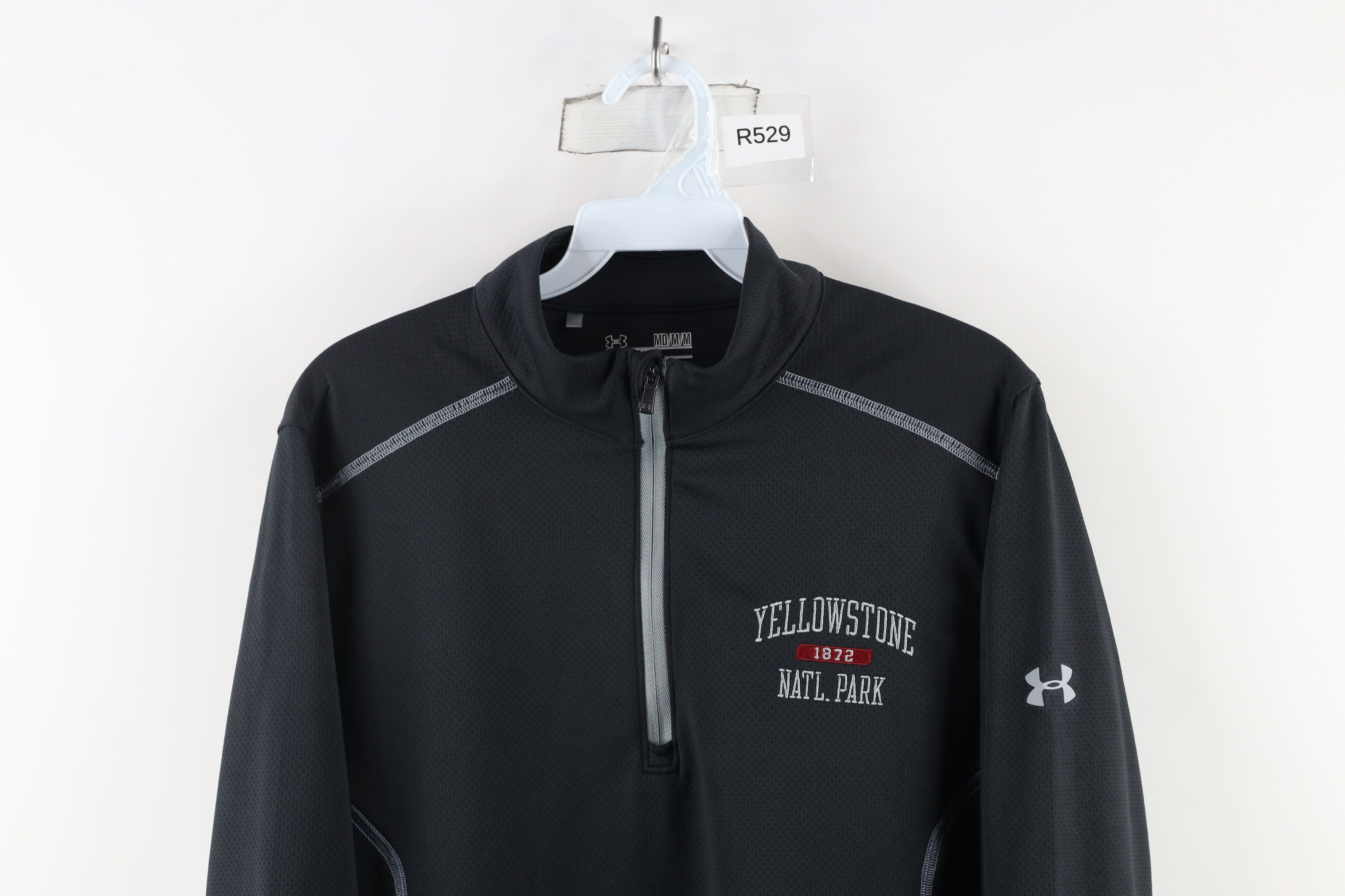 Under Armour × Vintage Under Armour National Park Half Zip Pullover Jacket Top Size US M / EU 48-50 / 2 - 2 Thumbnail