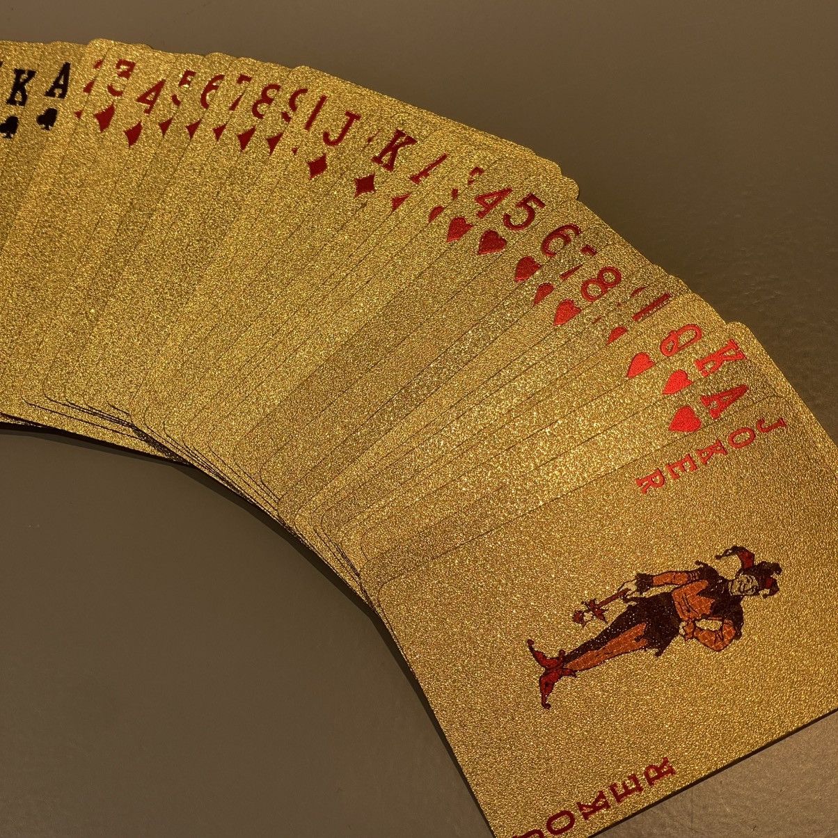 Supreme Supreme Gold Foil Playing Cards Size ONE SIZE - 1 Thumbnail