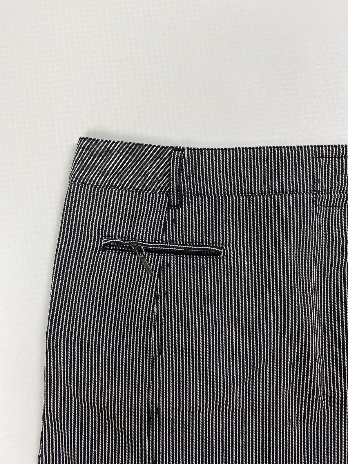 Jil Sander Jil Sander ladies striped denim pencil skirt size 27 Size 27" / US 4 / IT 40 - 18 Thumbnail