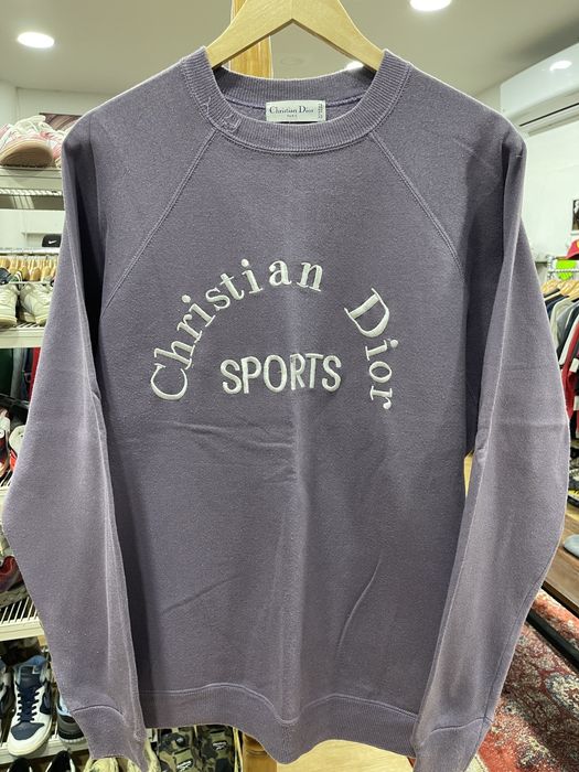 Christian dior best sale sports vintage sweatshirt