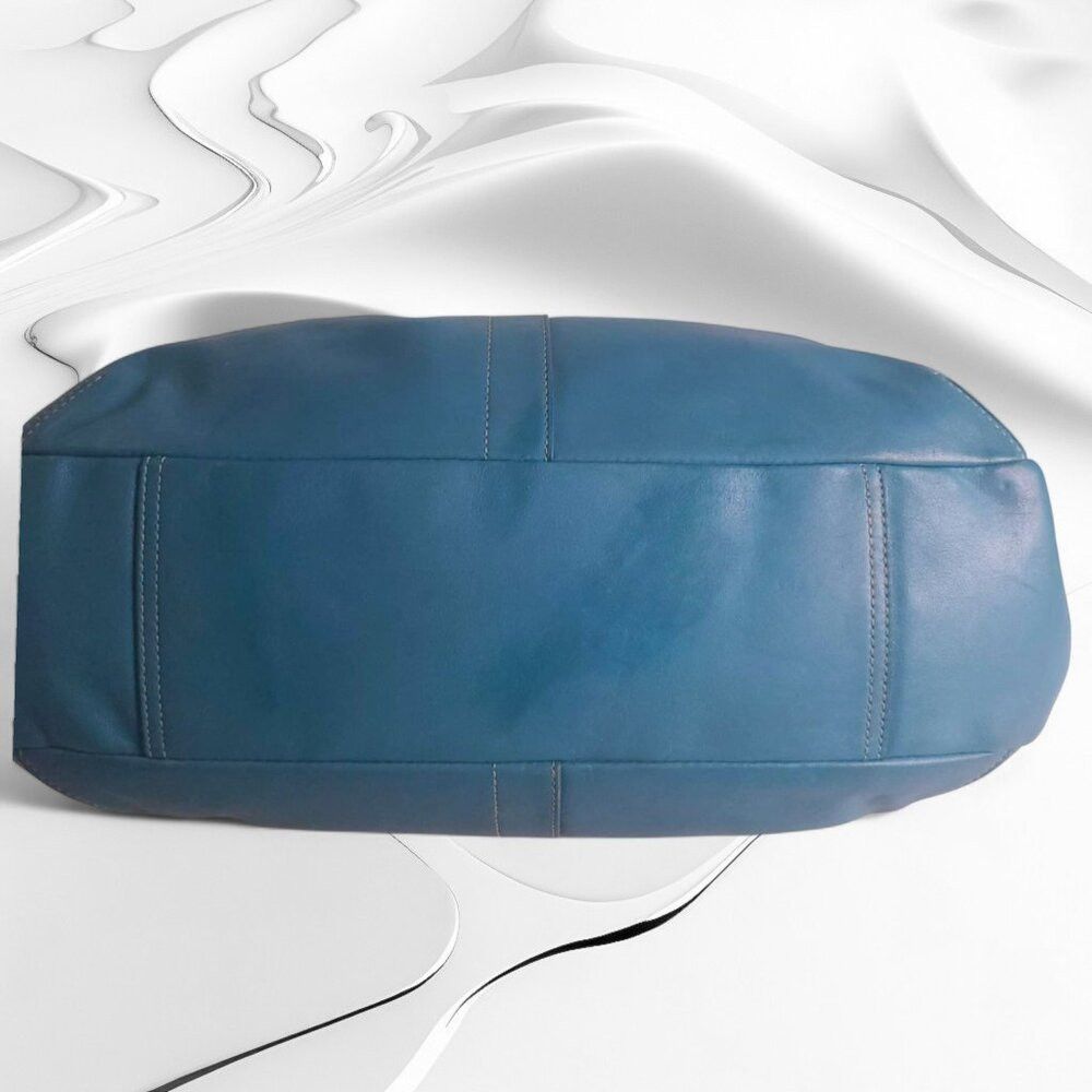 Coach COACH Ergo Satchel in blue leather Size ONE SIZE - 8 Thumbnail
