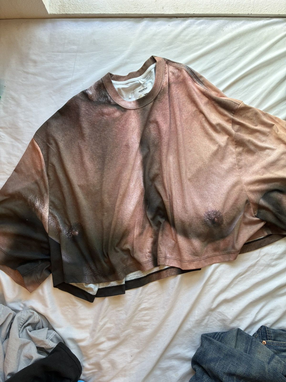 Doublet Muscle Print Long Sleeve T-Shirt Size US S / EU 44-46 / 1 - 1 Thumbnail