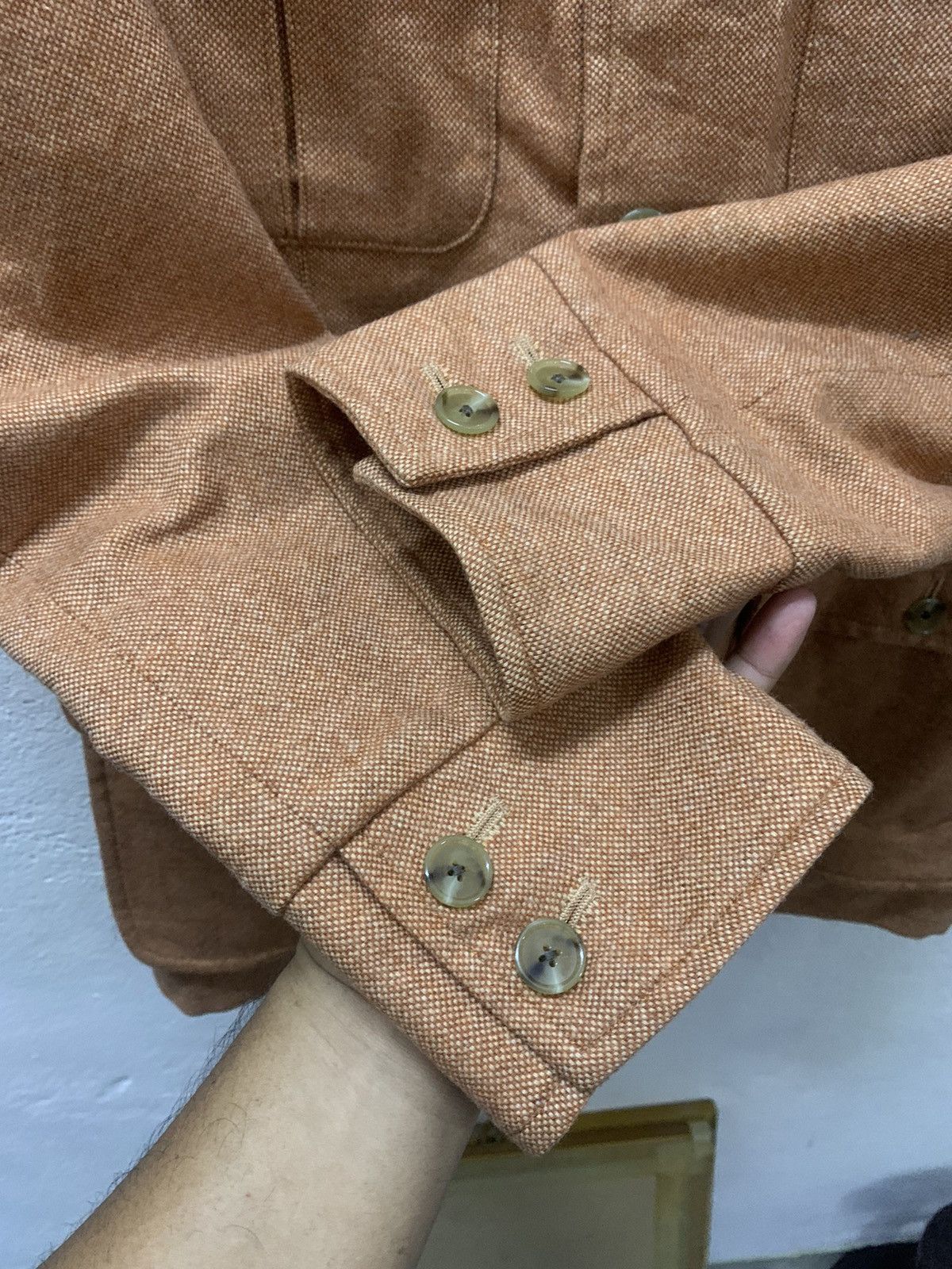 Designer × Japanese Brand TETSU spa, Italian fa bric, ANGELICO wool jacket Size US L / EU 52-54 / 3 - 9 Thumbnail