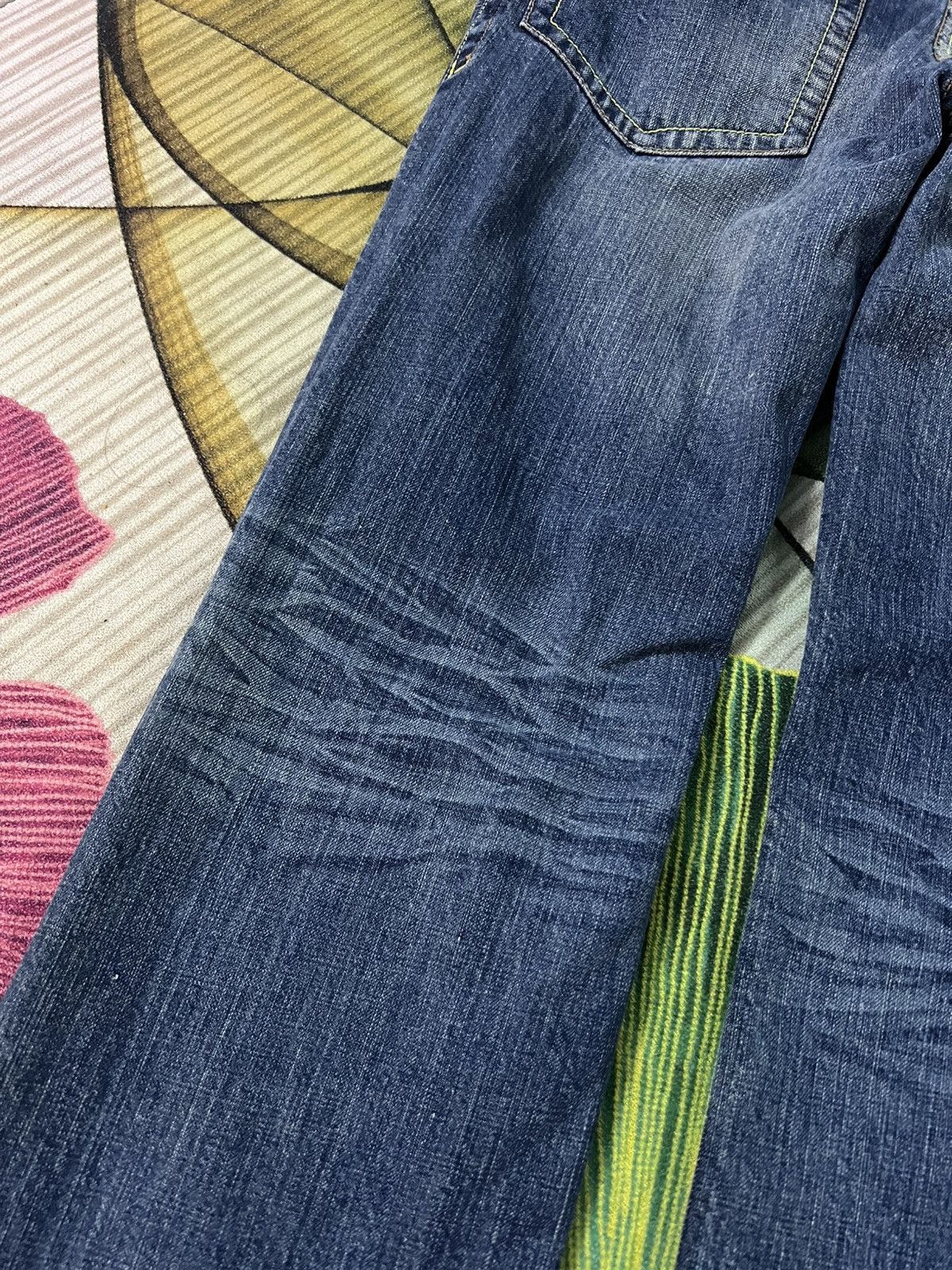 Japanese Brand 💥Vanquish Distresss Jean Very Rare Size US 32 / EU 48 - 16 Thumbnail