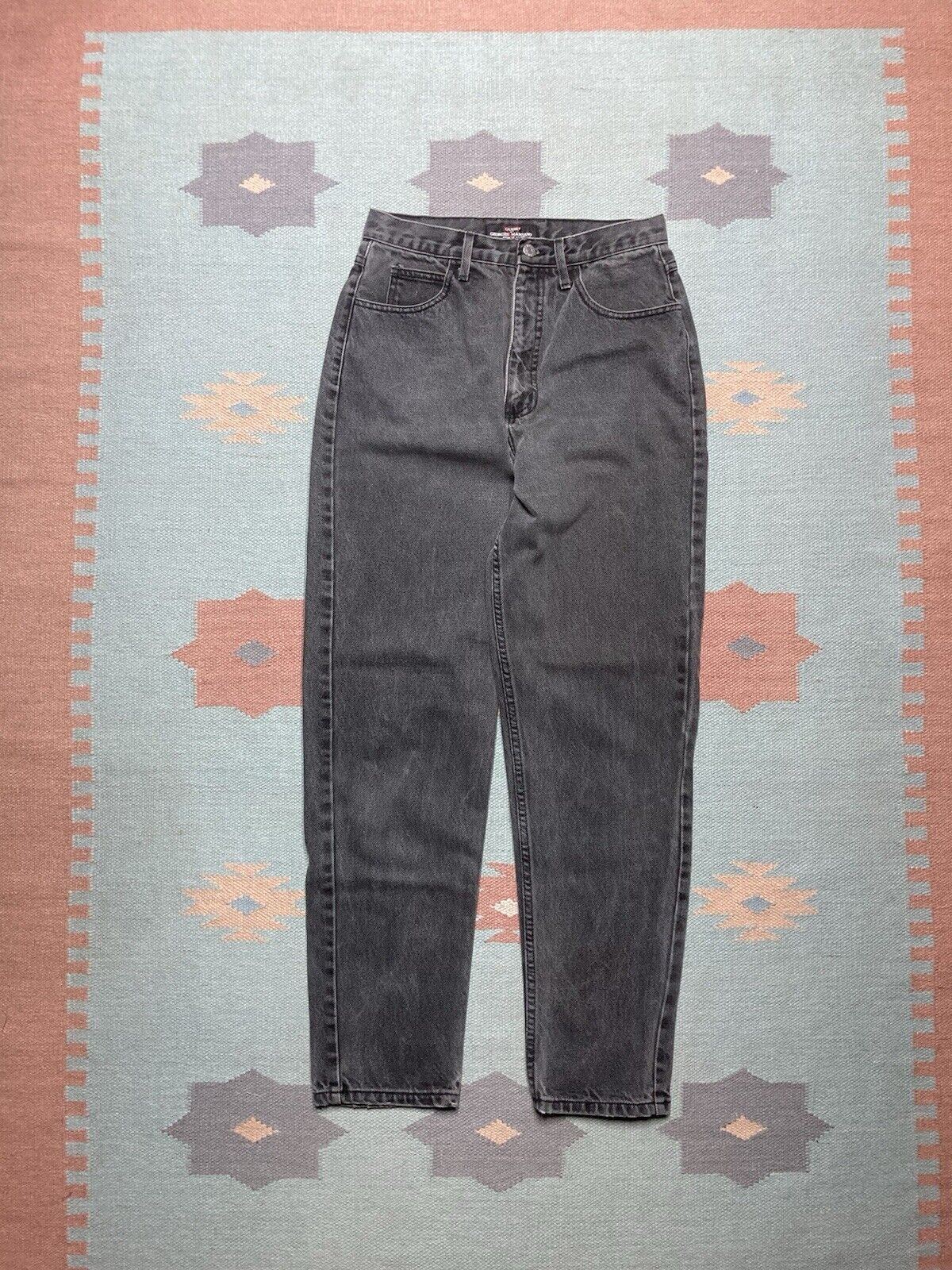 Guess × Vintage VTG guess jeans denim goth grunge tapered skater 28x30 Size 28" / US 6 / IT 42 - 4 Thumbnail