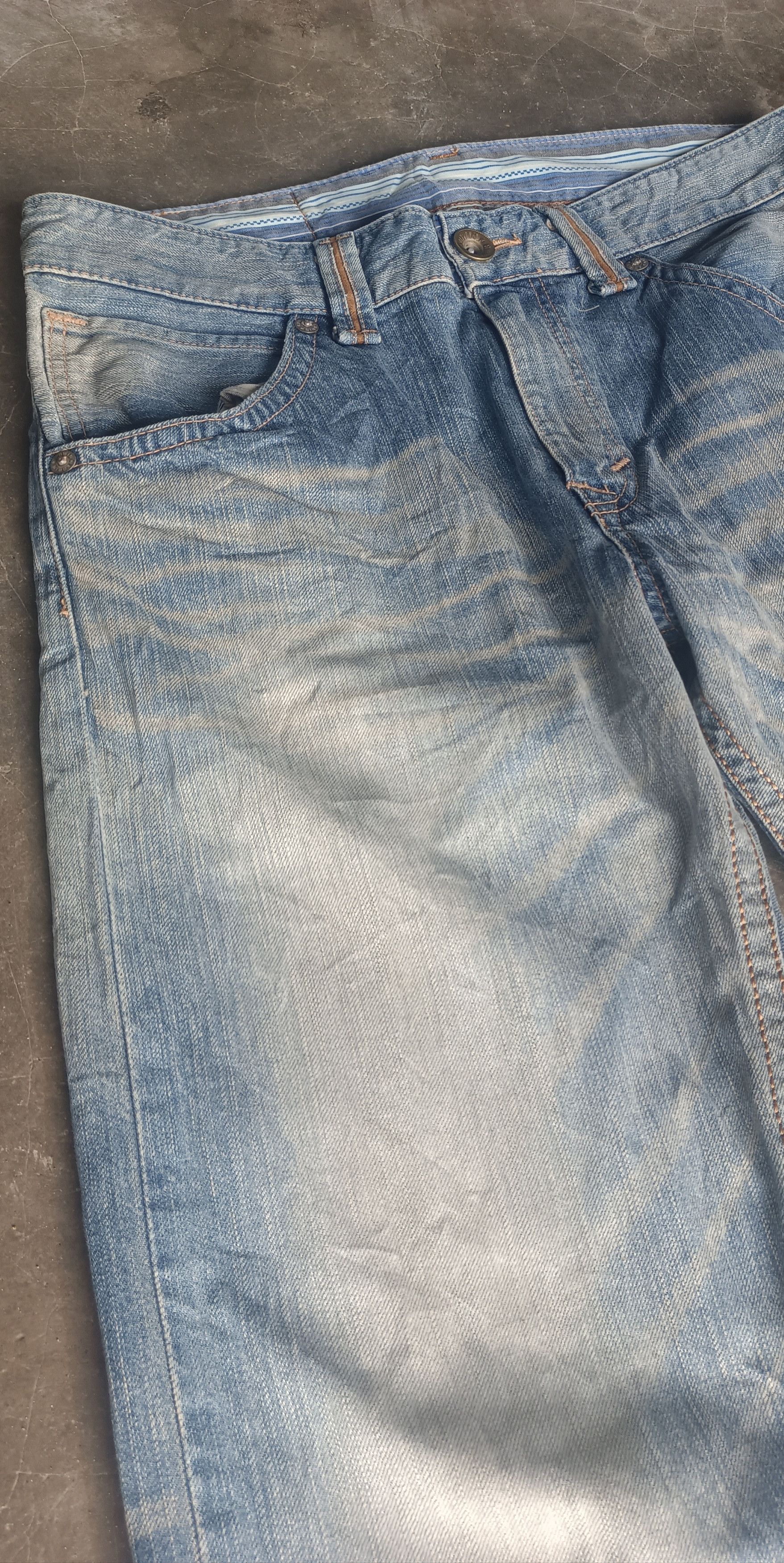 Edwin Steals🔥 Vintage Edwin XV Mud Wash Loose Jeans Size US 34 / EU 50 - 6 Thumbnail