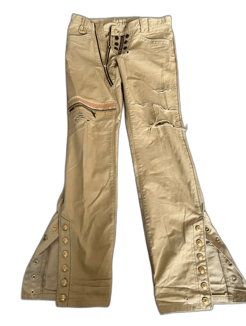 Yohji Yamamoto Vintage Deconstructed Trouser with Unique Details-2506 Size 30" / US 8 / IT 44 - 1 Thumbnail