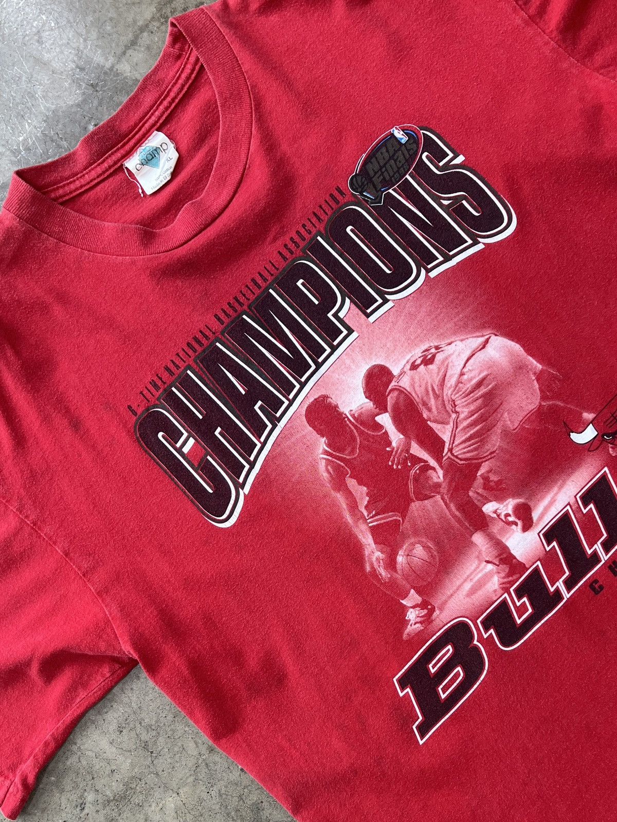 NBA × Vintage Vintage 1998 NBA Champions Chicago Bulls XL Size US XL / EU 56 / 4 - 1 Thumbnail