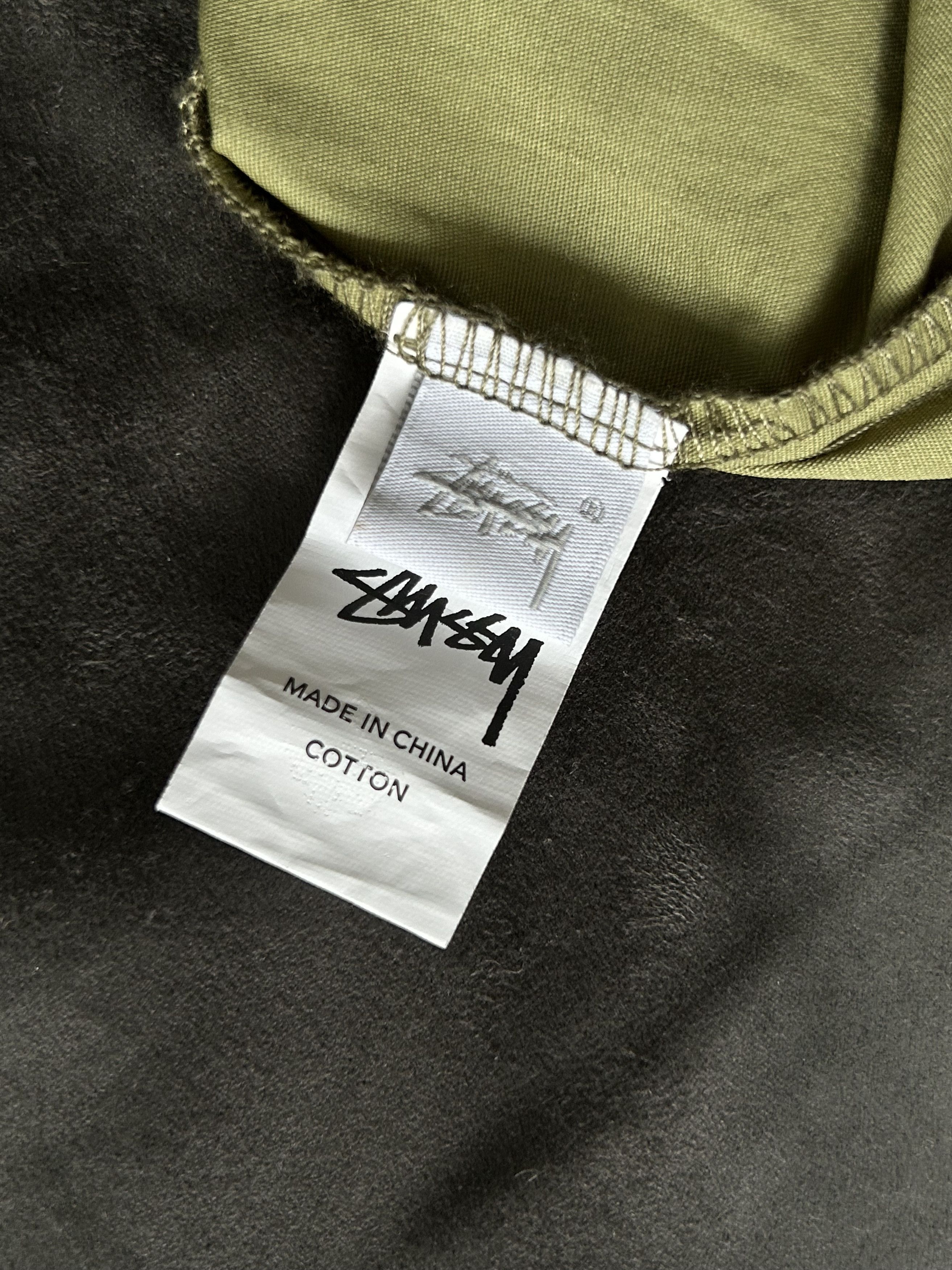 Stussy Deadstock Stussy Classic Logo Olive Green Shorts 34 X-Large Size US 34 / EU 50 - 5 Thumbnail