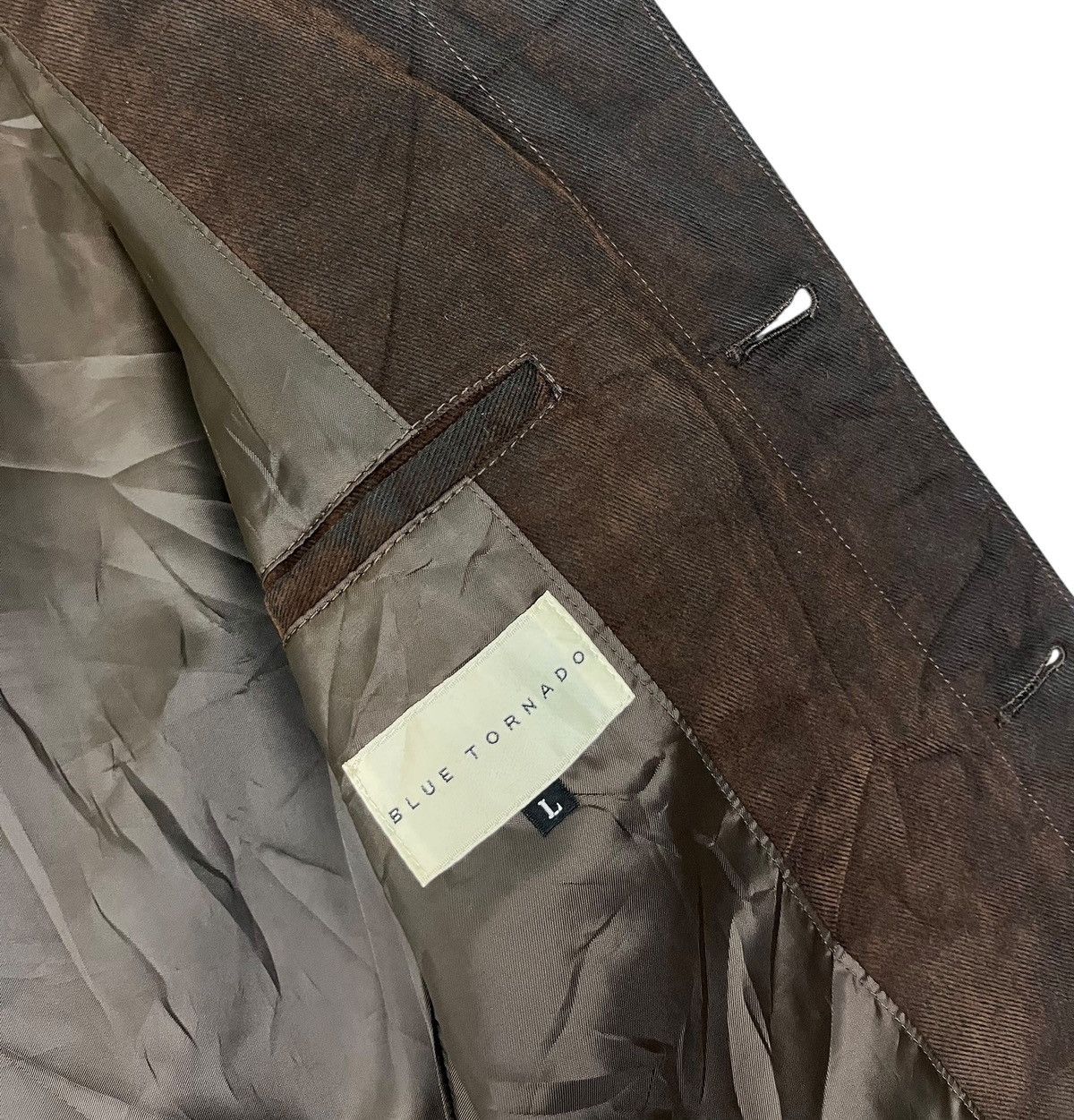 Japanese Brand Blue Tornado Wax Cotton Button Jacket Size US L / EU 52-54 / 3 - 12 Thumbnail