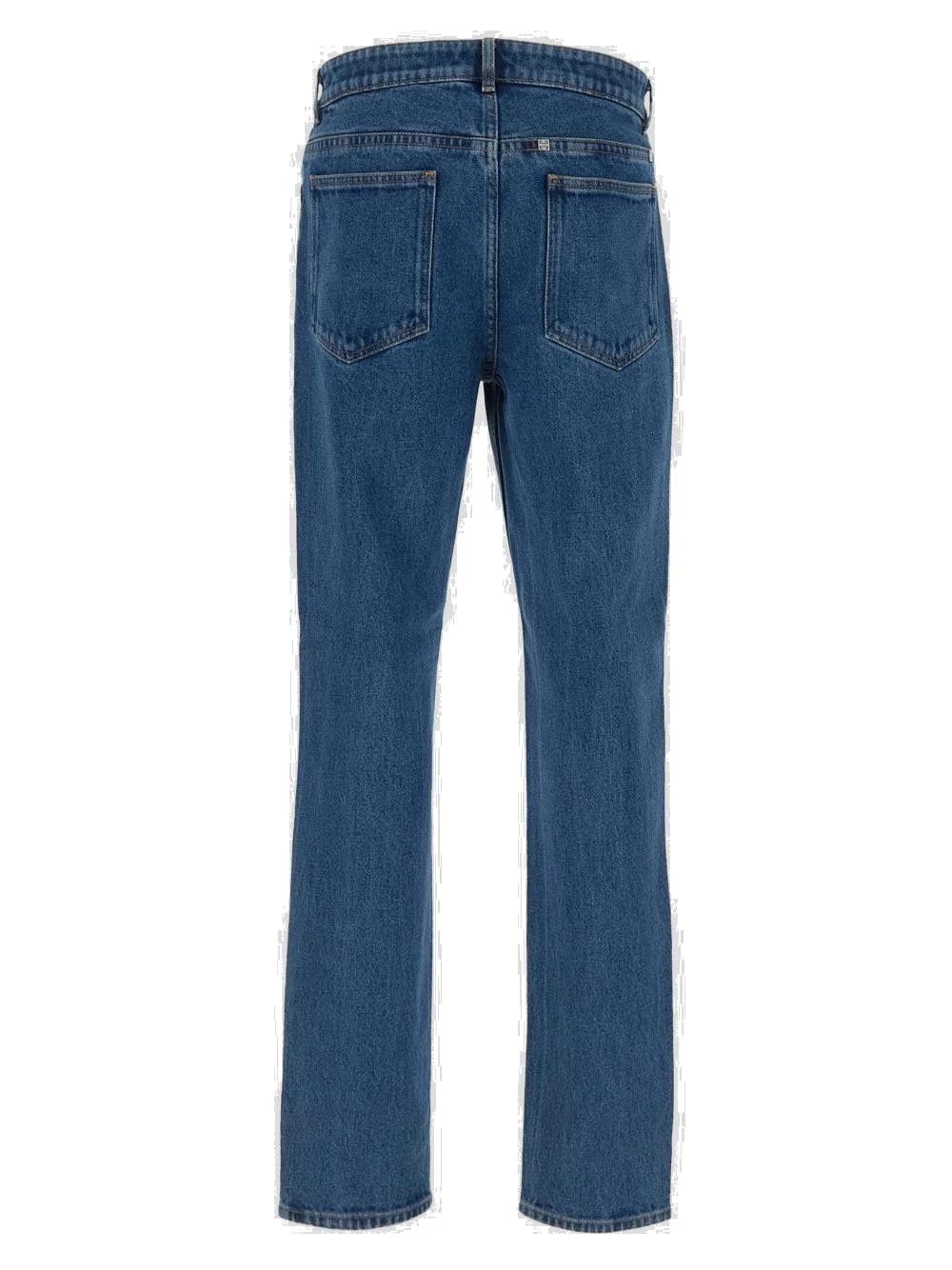 Givenchy o1w1db10525 Slim Fit 5 Pocket Trousers in Blue Size US 32 / EU 48 - 2 Thumbnail