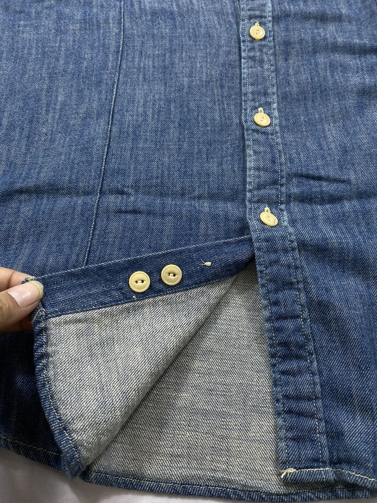 Ralph Lauren Vintage Polo Denim Ralph Lauren MFG Button Ups long Sleeve Size US L / EU 52-54 / 3 - 10 Thumbnail