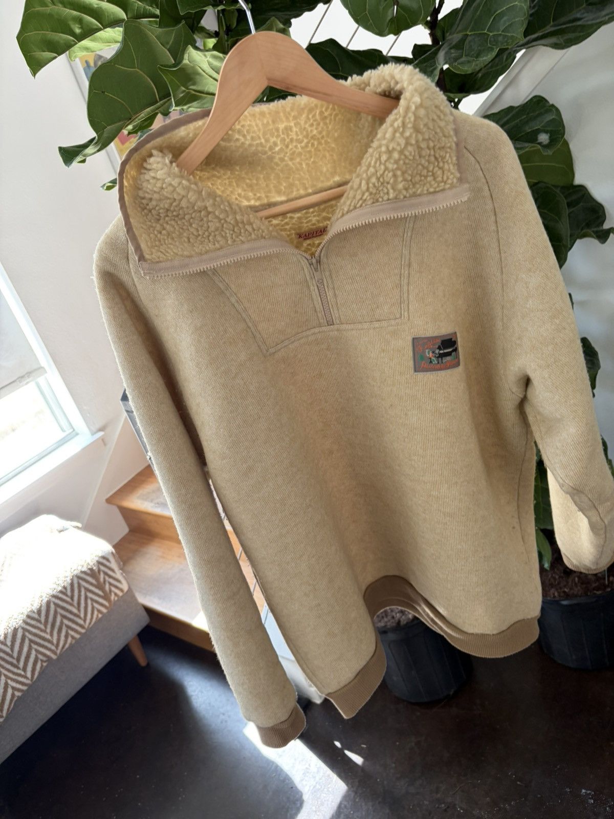 Kapital Kapital Boa Fleece Zip Alpine Pullover Used Tag XL Size US XL / EU 56 / 4 - 9 Thumbnail