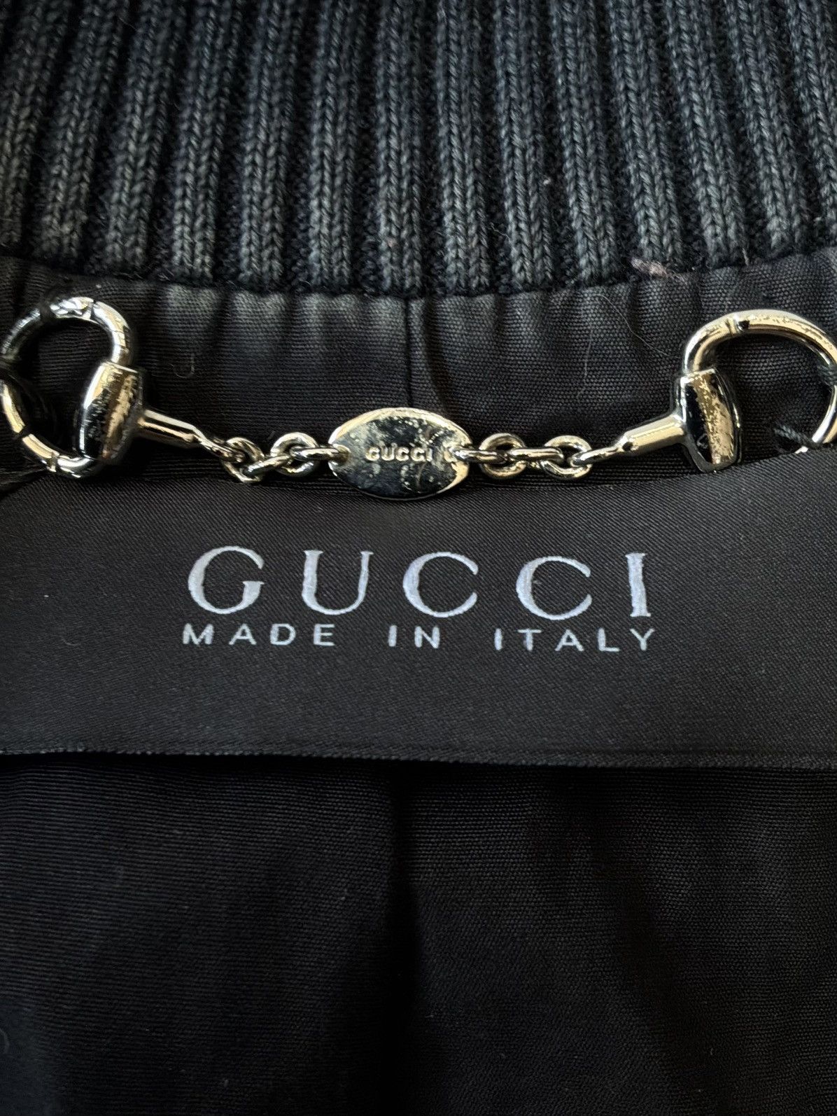 Gucci Gucci - Fridda Era Double Zip Leather Jacket Size M / US 6-8 / IT 42-44 - 8 Thumbnail