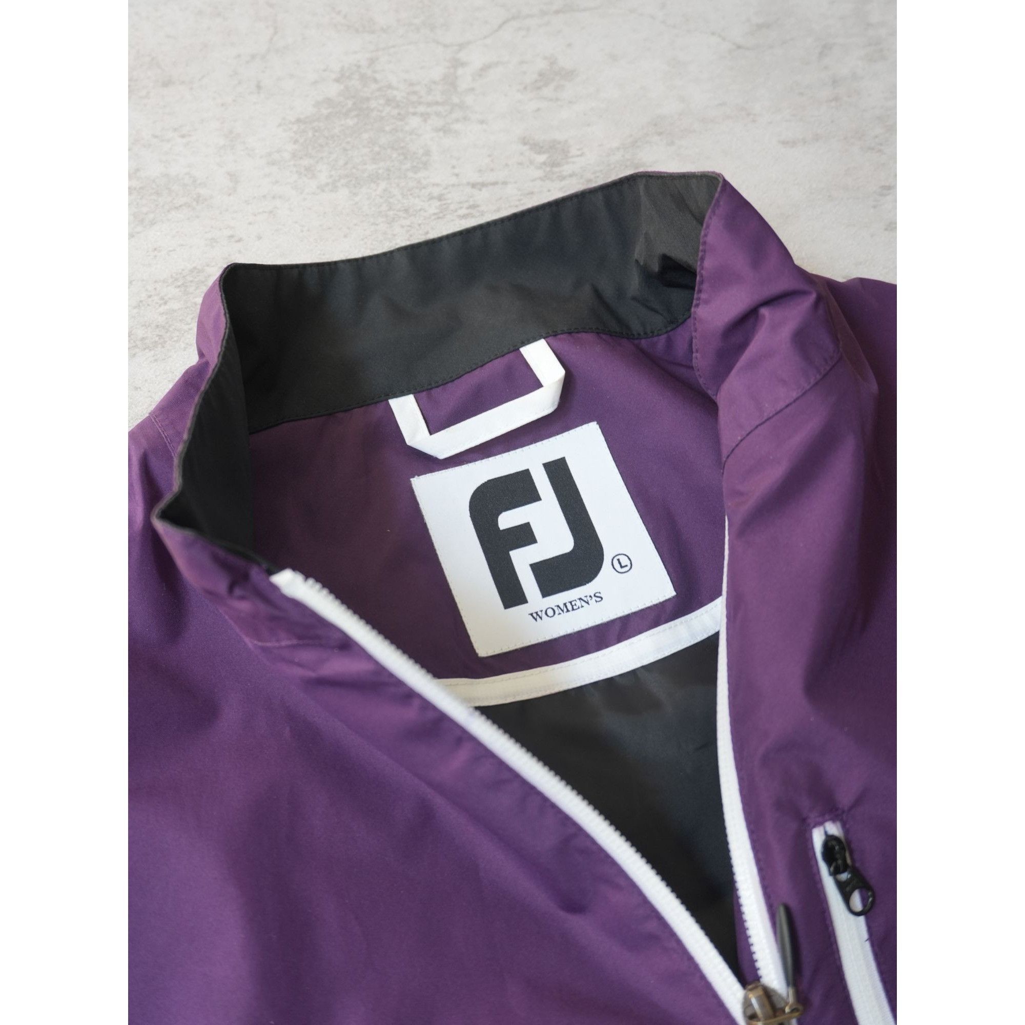 Footjoy Footjoy Women's Purple Golf Windbreaker Size L / US 10 / IT 46 - 3 Thumbnail