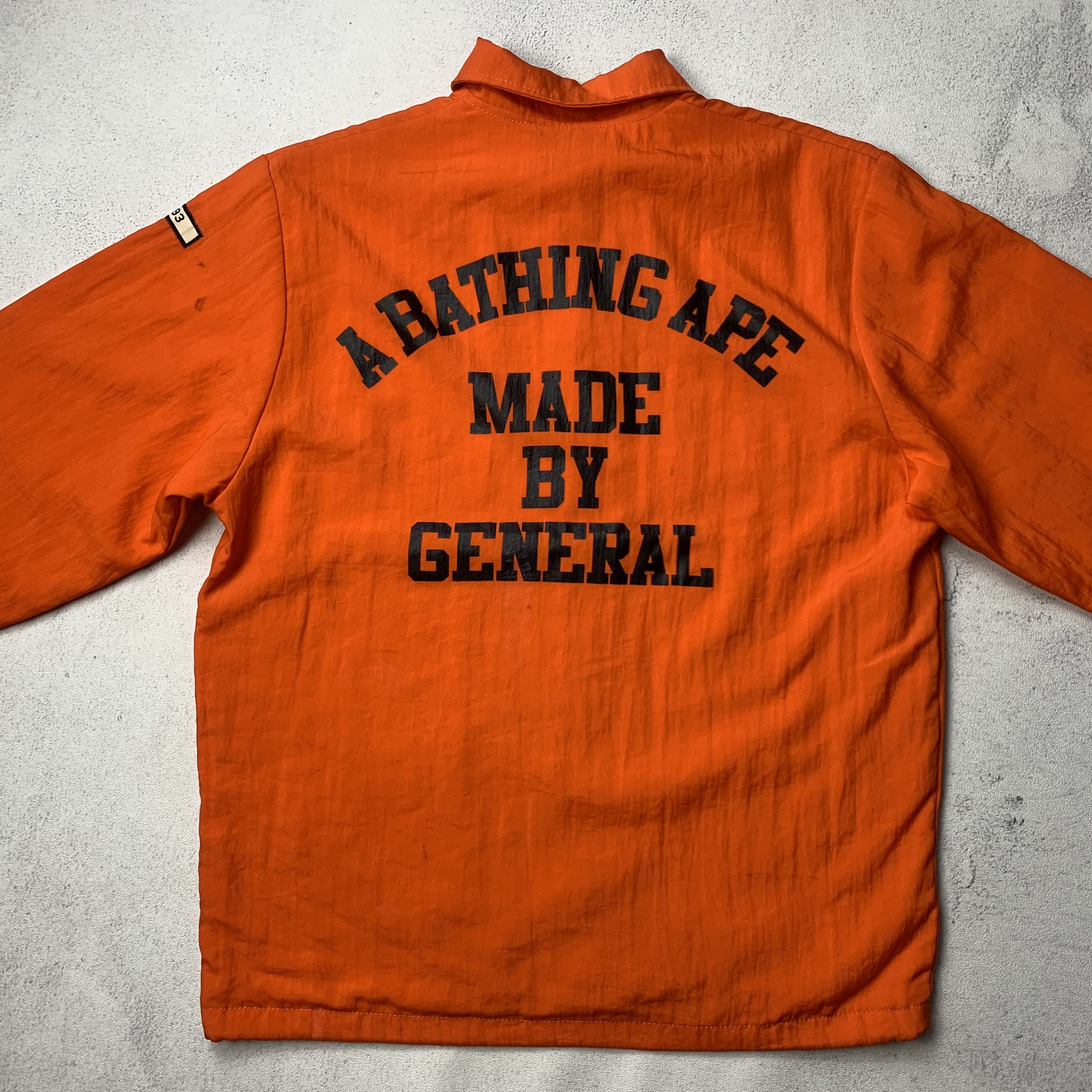 Bape A Bathing Ape General Coach Jacket Size US L / EU 52-54 / 3 - 4 Thumbnail