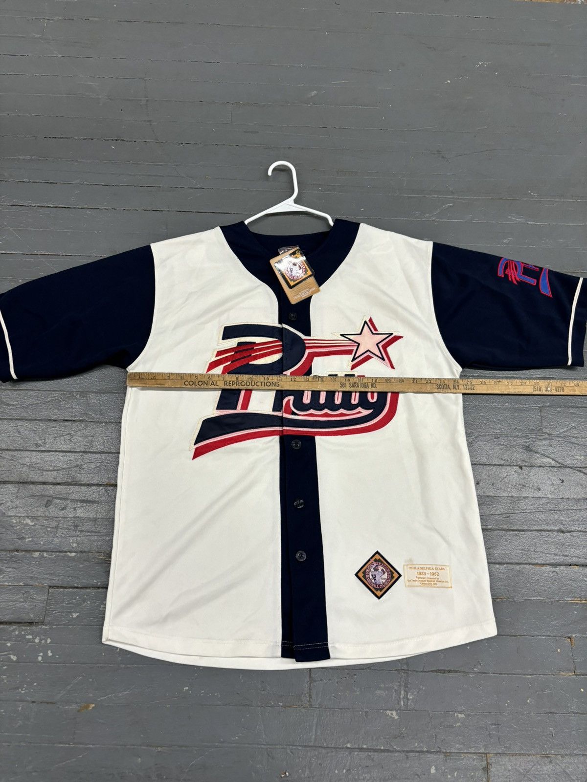 Authentic Negro Leagues × MLB × Vintage Vintage NLBM Philly Stars Negro League Baseball Jersey Size US L / EU 52-54 / 3 - 7 Thumbnail