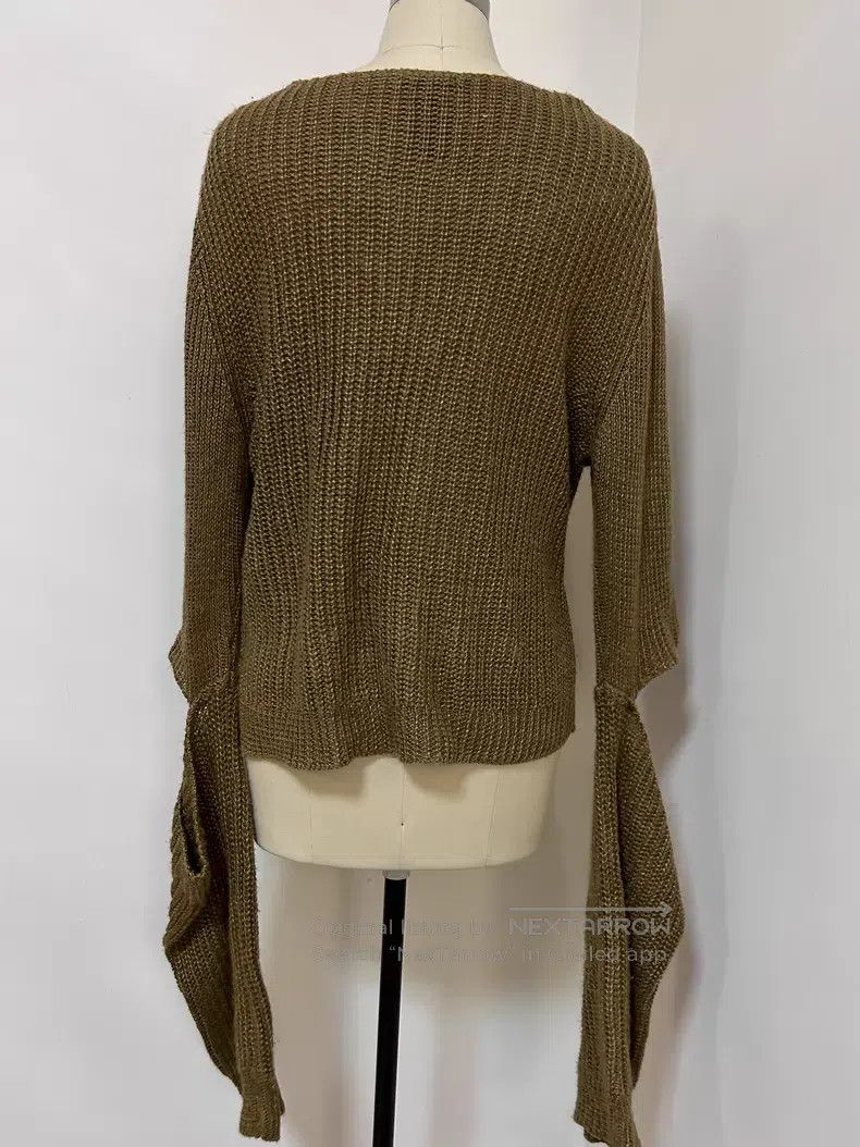Ann Demeulemeester Ann Demeulemeester Men's showpiece knit top Size US M / EU 48-50 / 2 - 2 Thumbnail