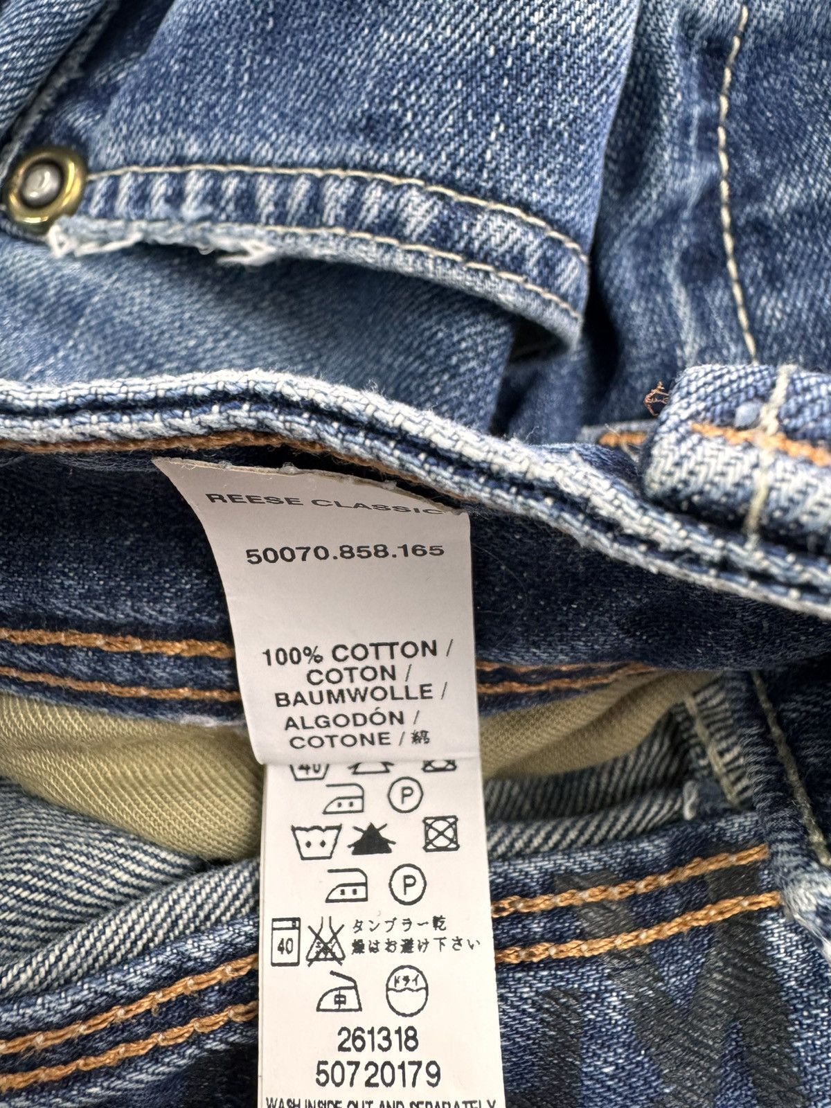 G-Star G-Star Raw Men Cotton Denim Jeans Blue Vintage Size W30 Size US 30 / EU 46 - 10 Thumbnail