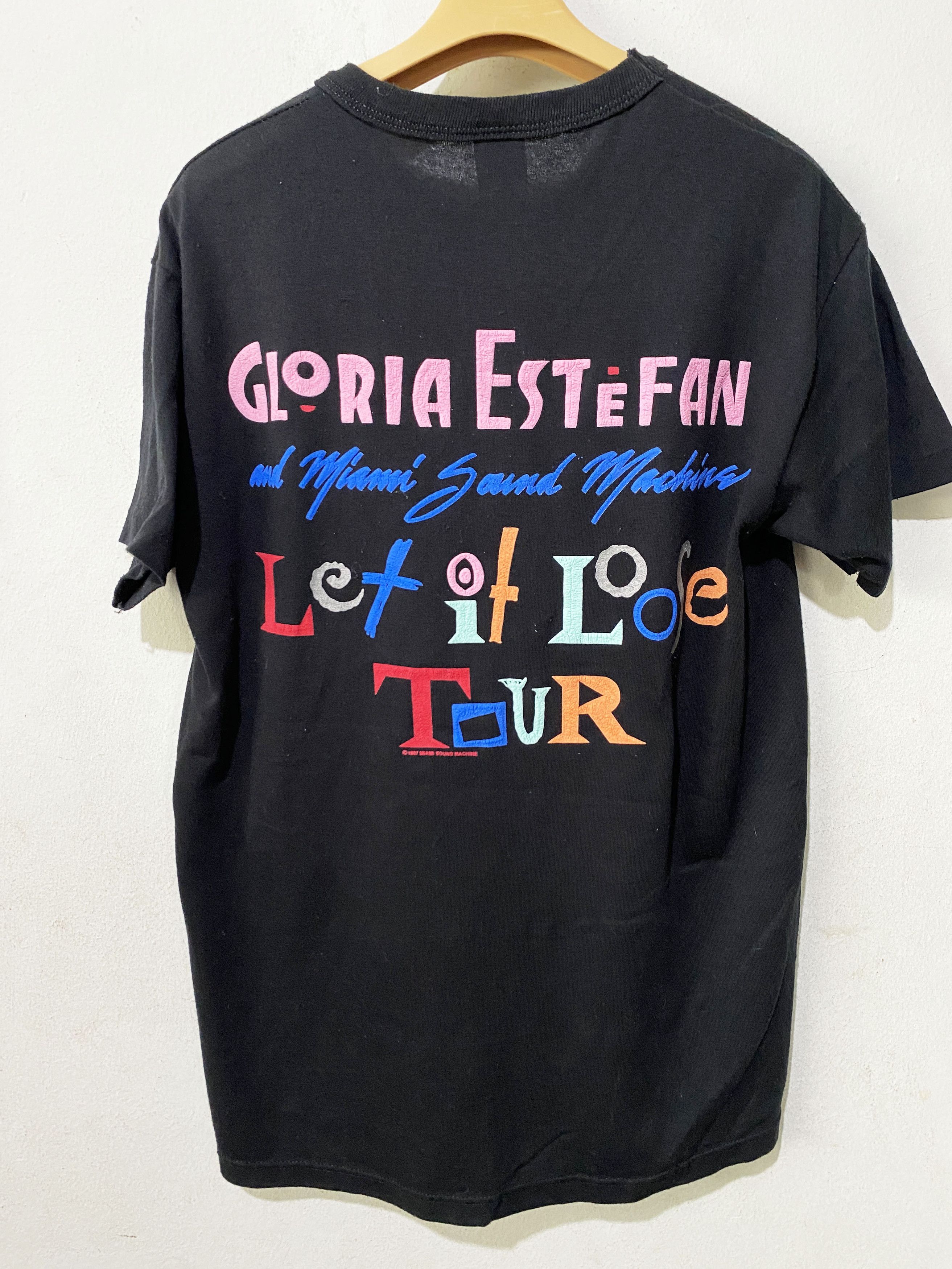 Band Tees × Vintage Vintage 1987 Gloria Estefan Shirt Size US M / EU 48-50 / 2 - 4 Thumbnail