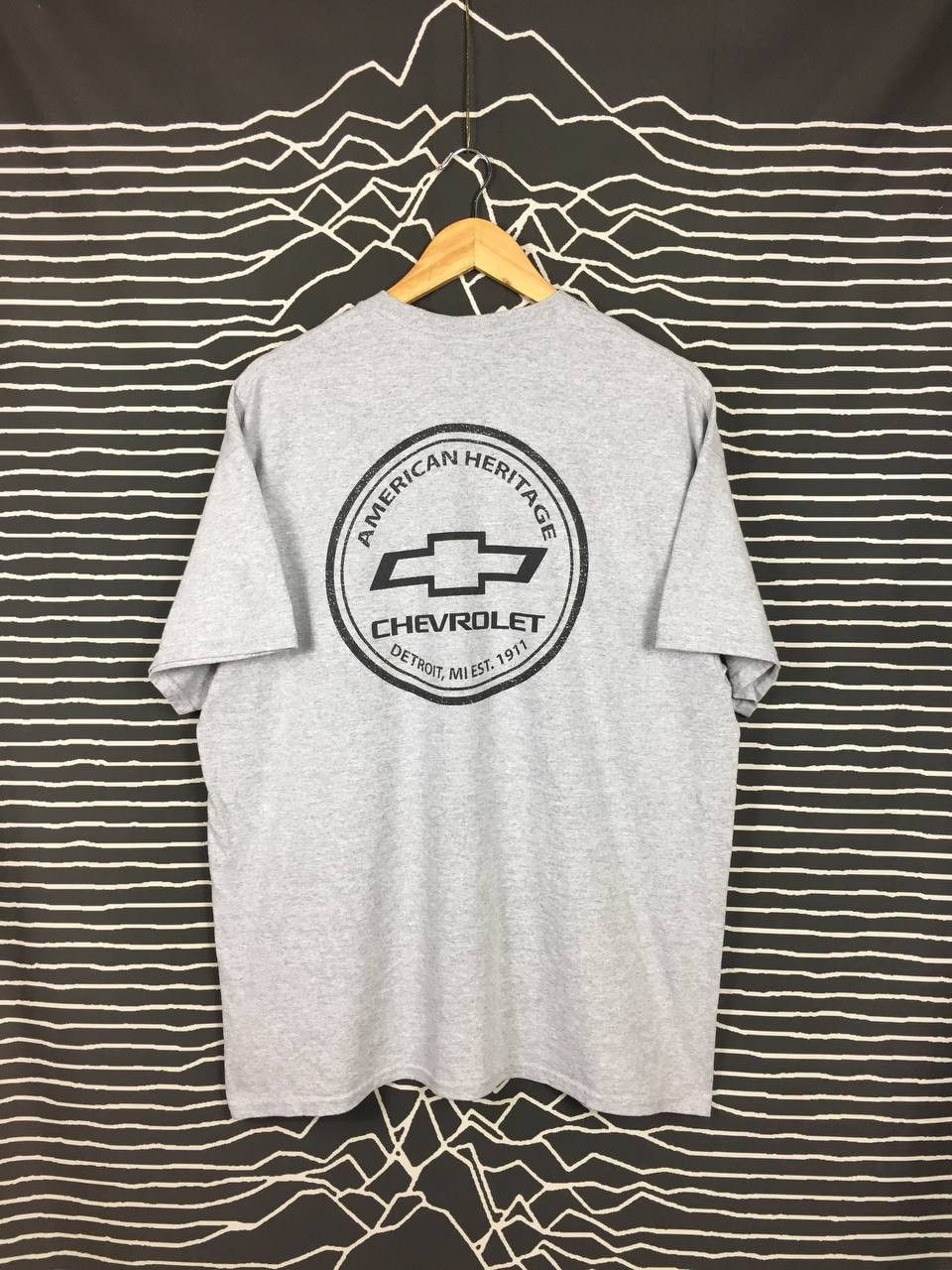 Chevrolet × Gildan × Vintage Chevrolet An American Heritage Big Logo Racing Tee Size US XL / EU 56 / 4 - 1 Thumbnail