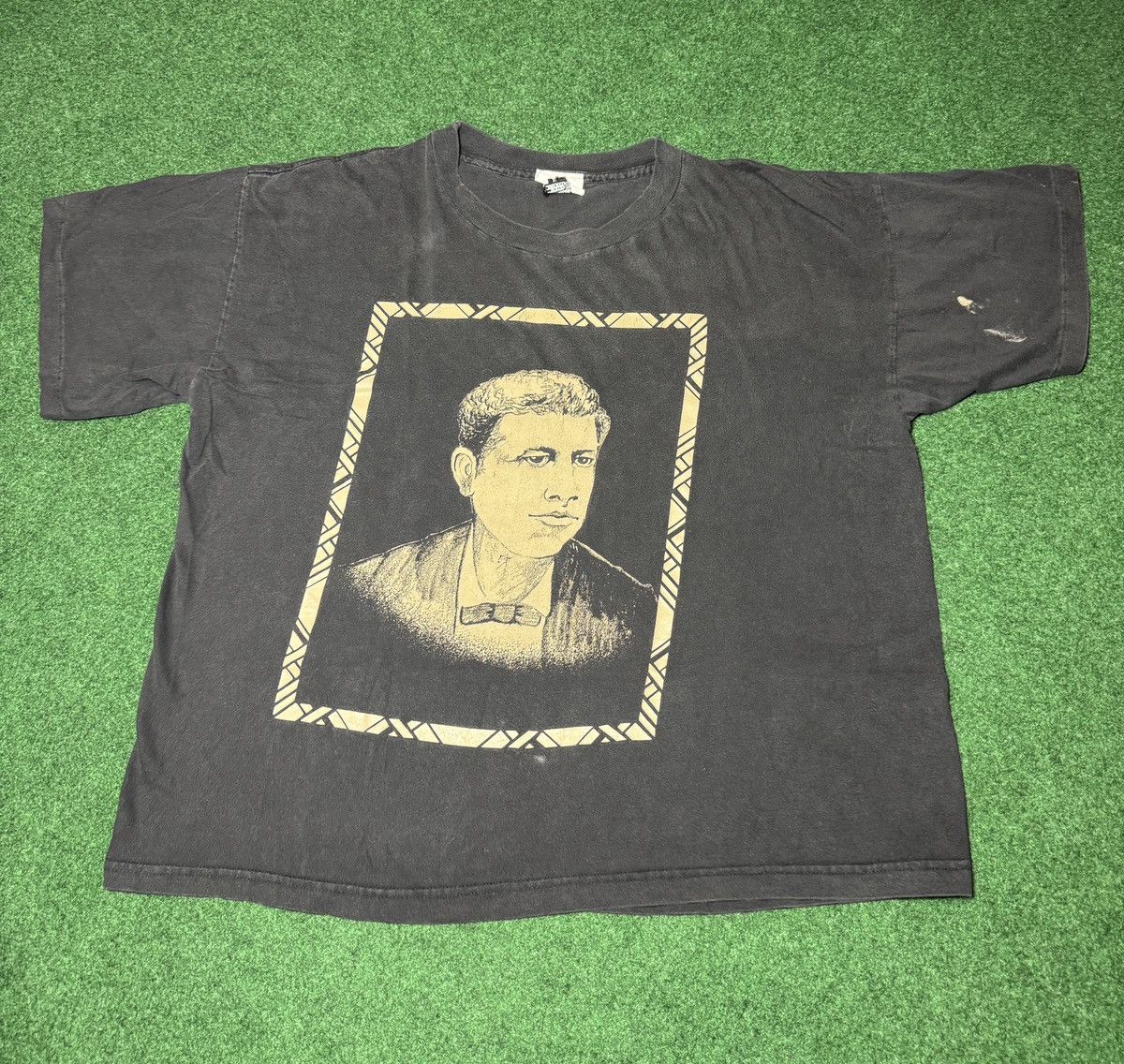 Vintage Vtg 90s Black Innovator RARE Black History Boxy T Shirt Size US XL / EU 56 / 4 - 1 Thumbnail