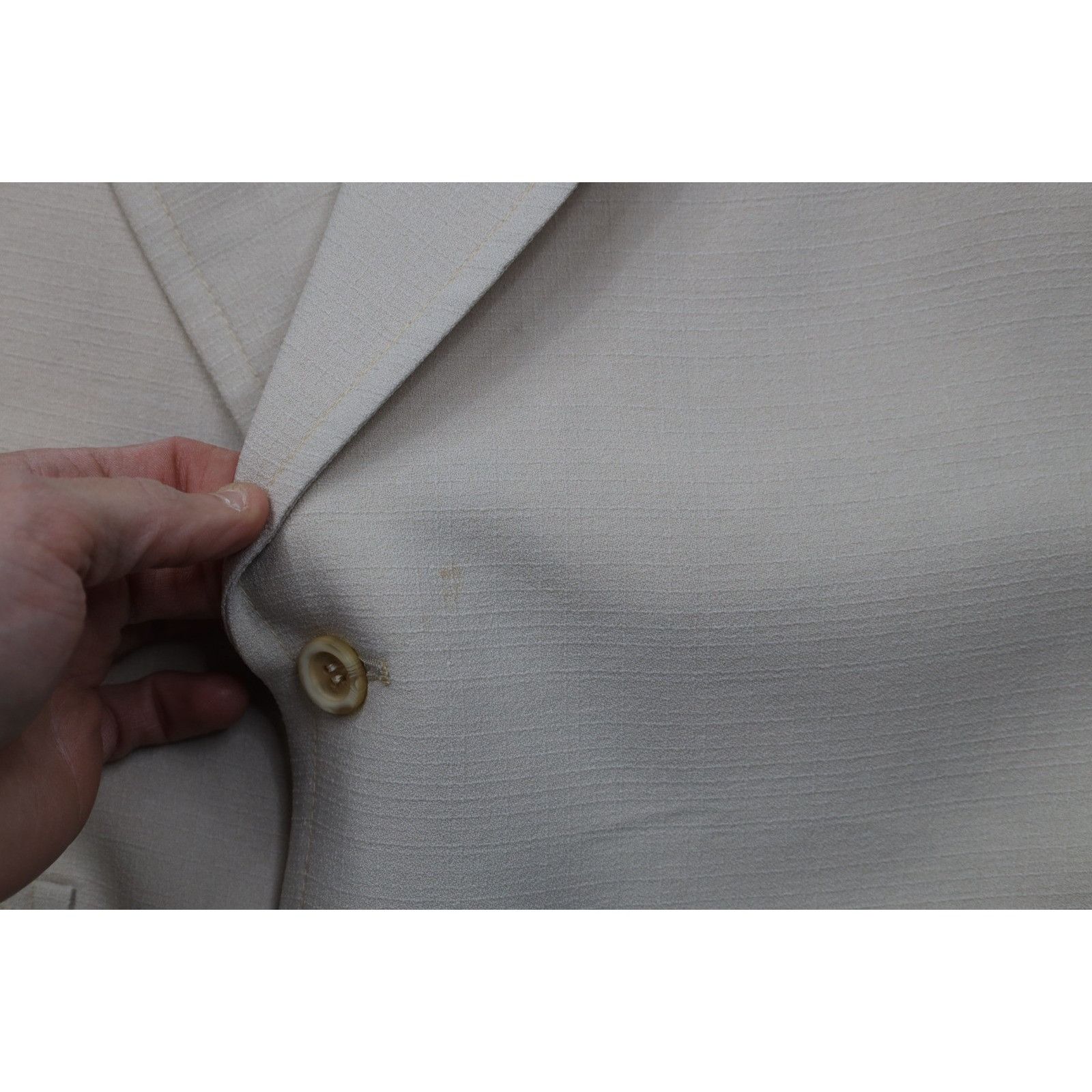 Vintage Vintage 60s 70s Streetwear 2 Piece Suit Wedding Knit Size 40R - 7 Thumbnail