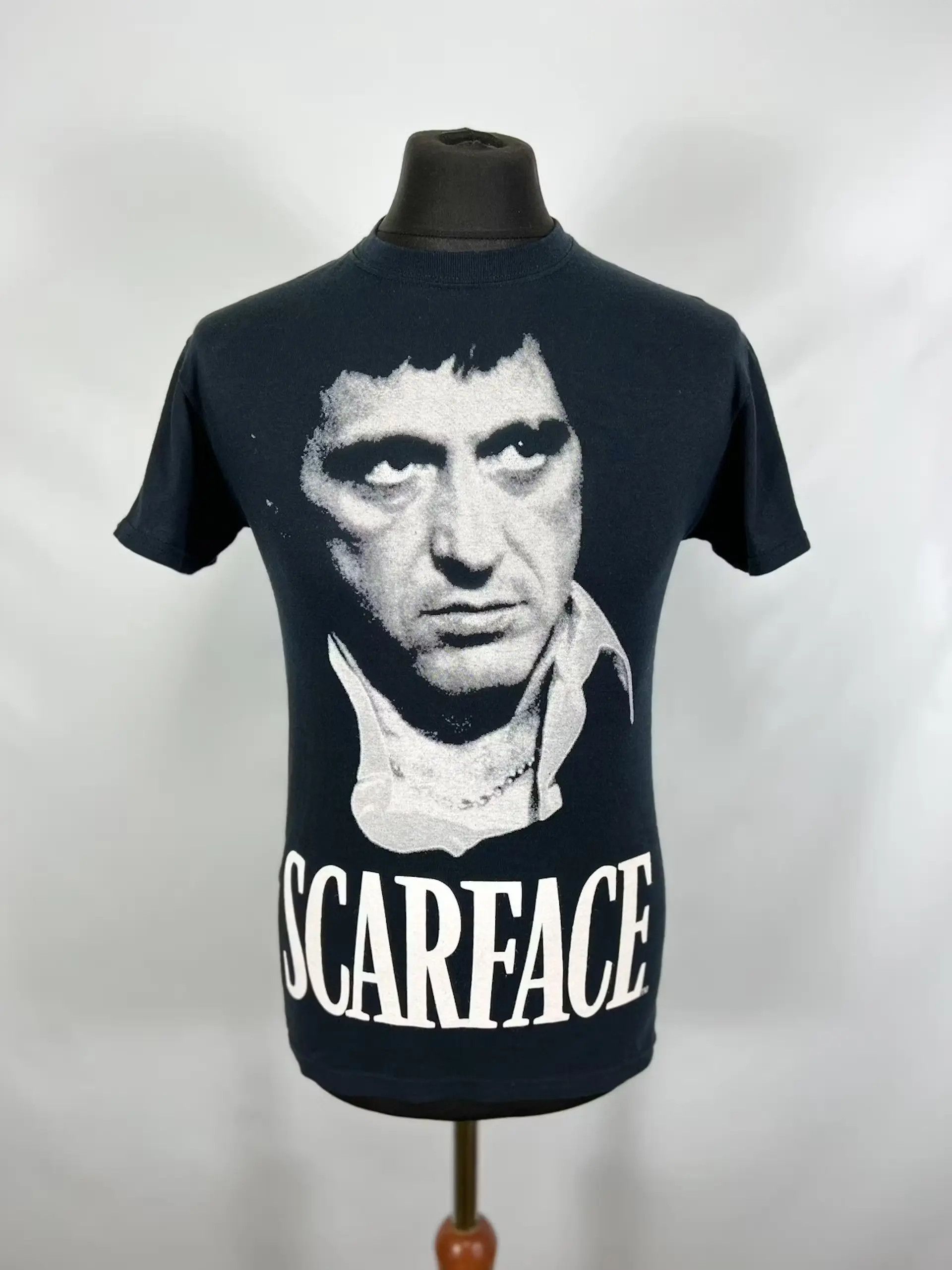 Band Tees × Vintage Vintage Scar Face T-shirt Size US S / EU 44-46 / 1 - 1 Thumbnail