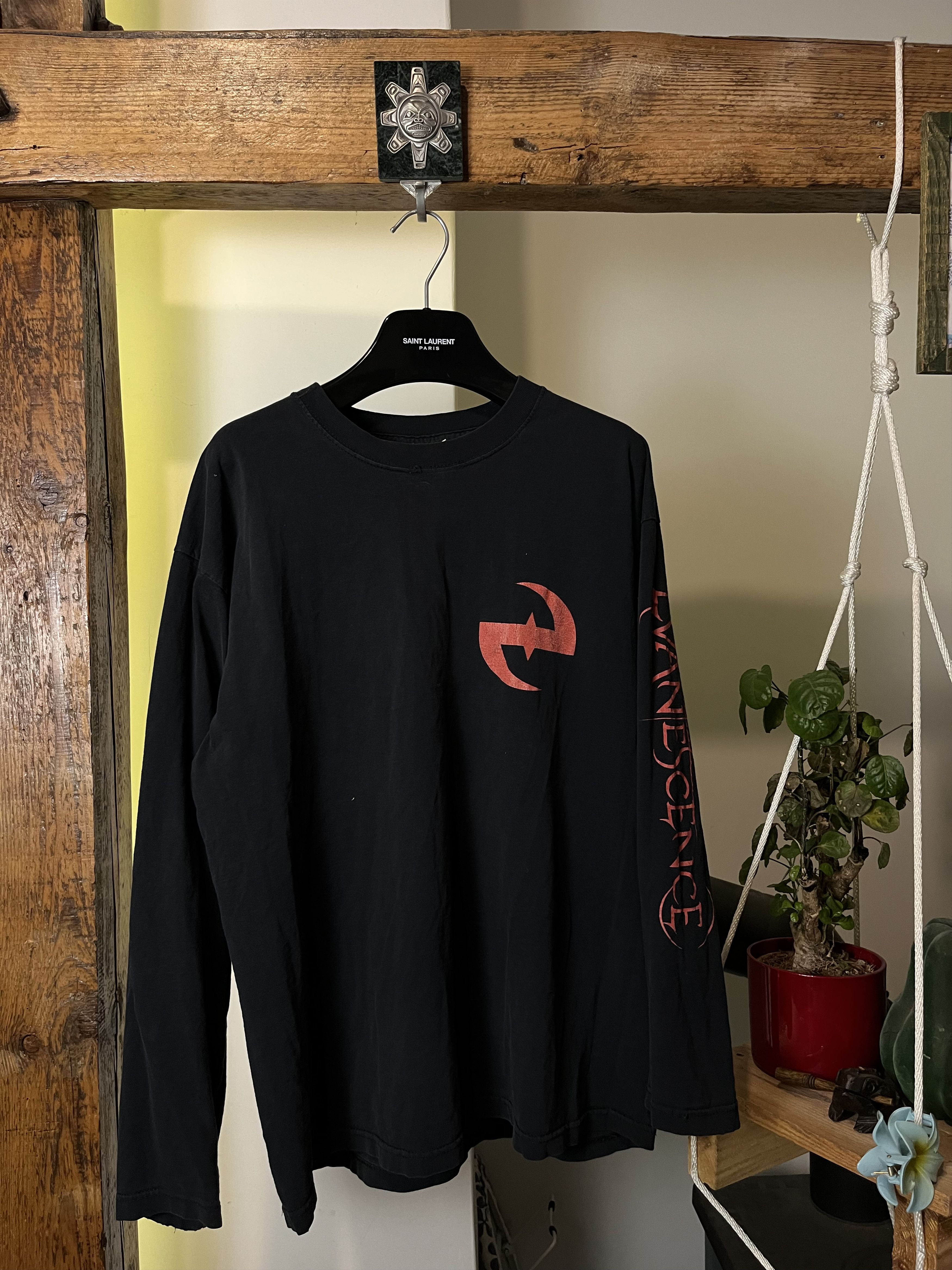 Band Tees × Vintage Vintage y2k Evanescence American Emo Rock Band Longsleeve Size US L / EU 52-54 / 3 - 1 Thumbnail