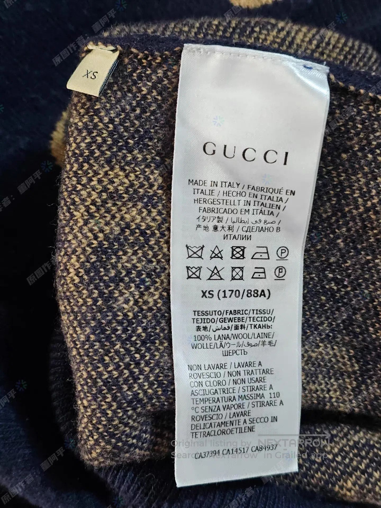 Gucci Blue V. Size US XS / EU 42 / 0 - 5 Thumbnail
