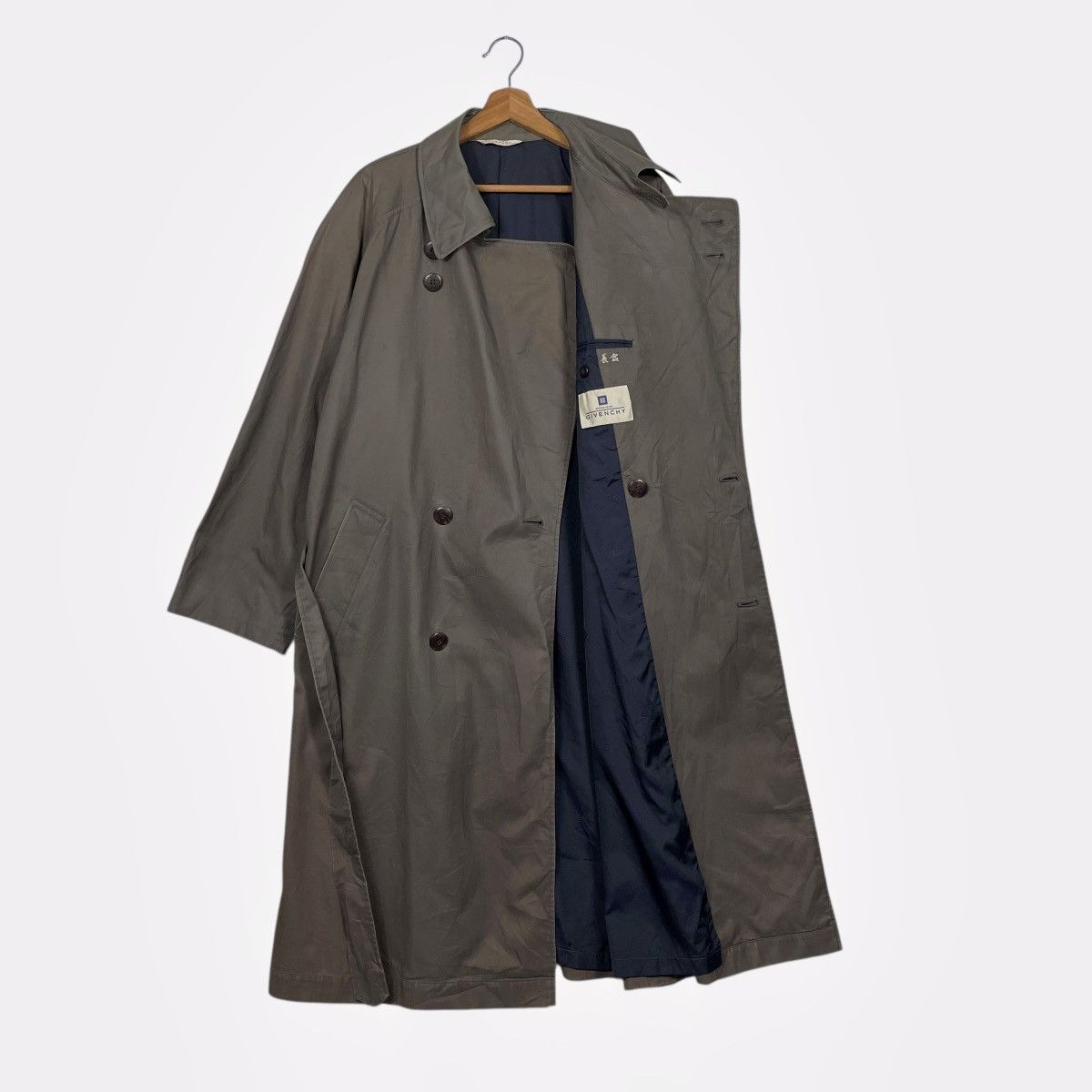Givenchy Givenchy Monsieur Double Breasted Trench Coat Size US M / EU 48-50 / 2 - 10 Thumbnail