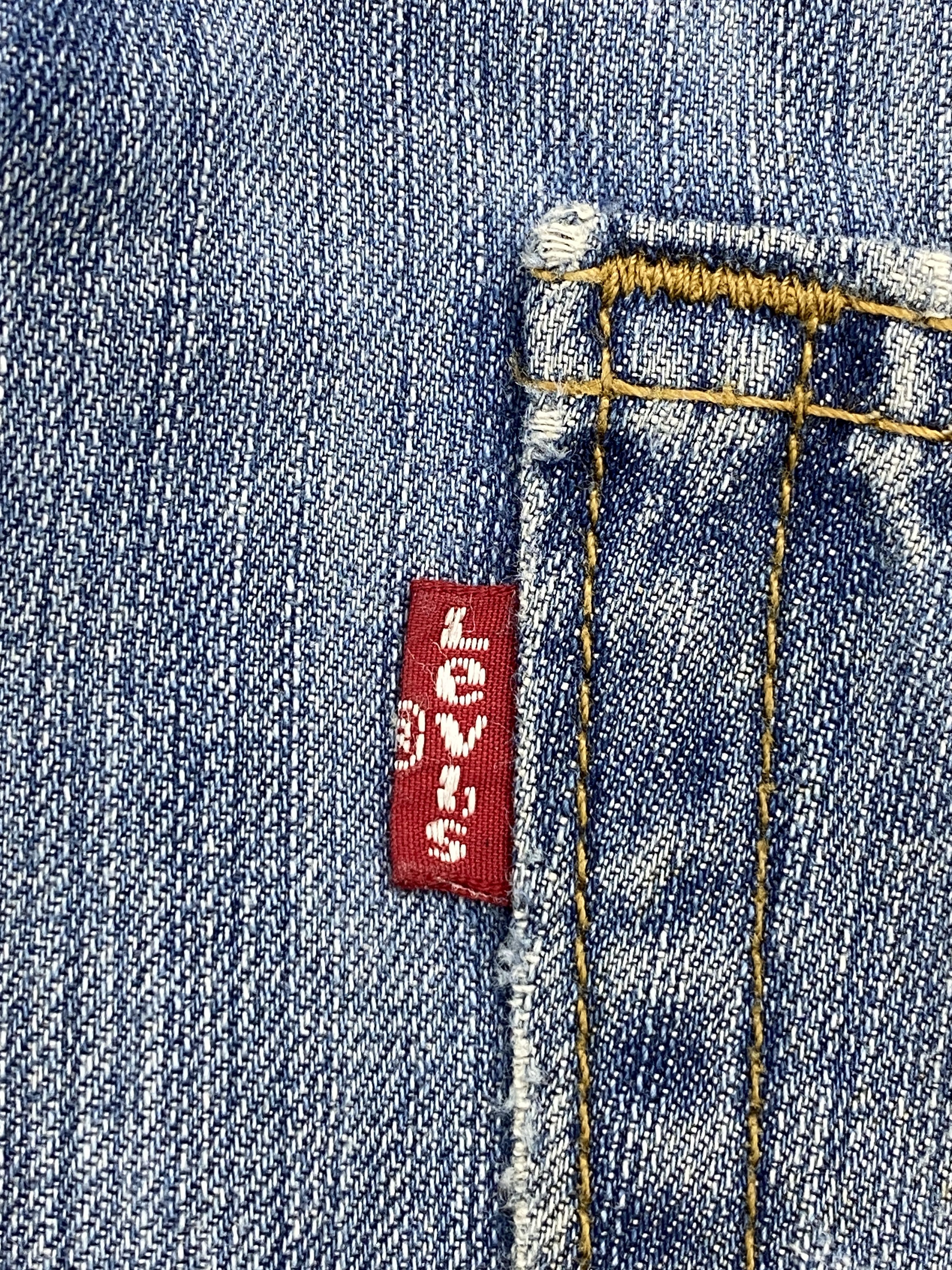 Levi's × Vintage Vintage Levi's 527 Flared Bootcut Jeans Size US 34 / EU 50 - 6 Thumbnail