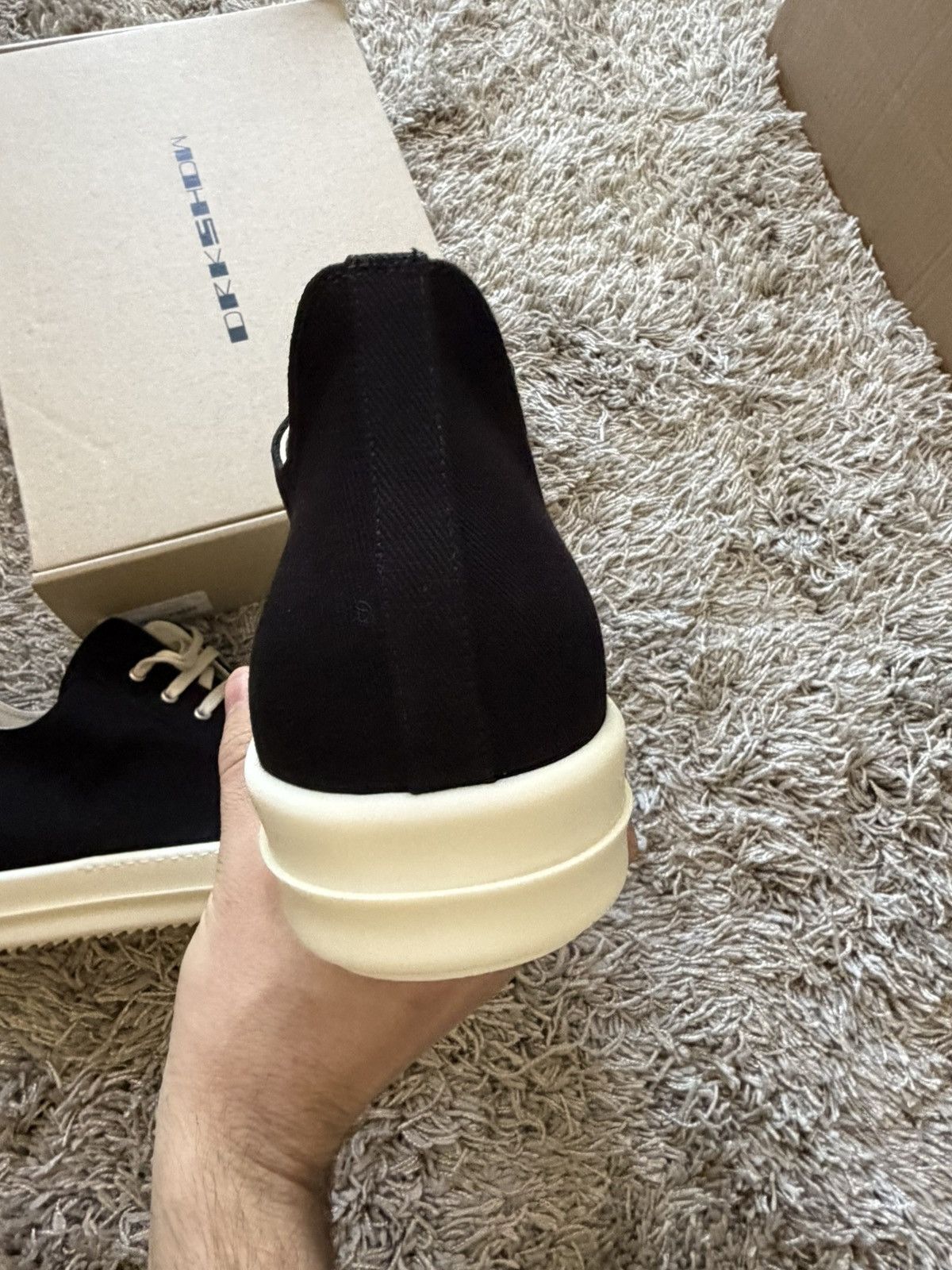 Rick Owens Rick Owens Drkshdw So Cunt Ramone Low Top Sneaker Size US 15 / EU 48 - 3 Thumbnail