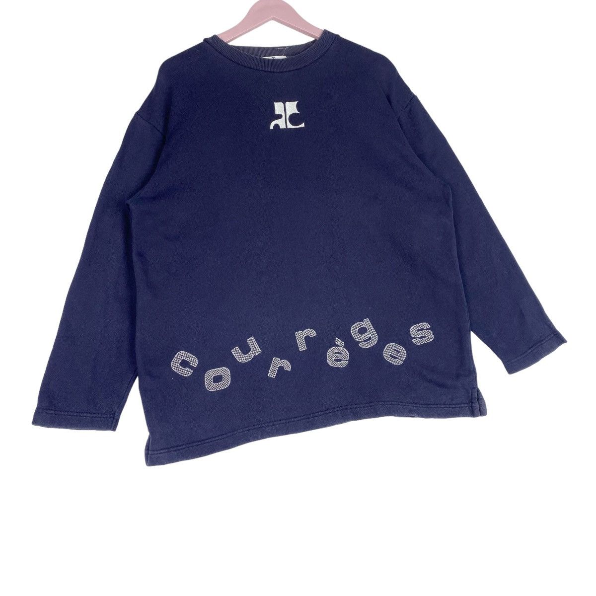 Courreges Courreges Paris Sweatshirts Crewneck Pullover Jumper Size US S / EU 44-46 / 1 - 4 Thumbnail