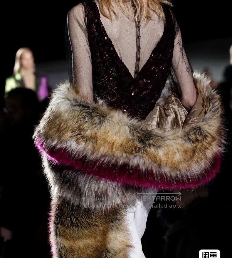Dries Van Noten Dries Van Noten Fur Shawl Coat Size S / US 4 / IT 40 - 7 Thumbnail