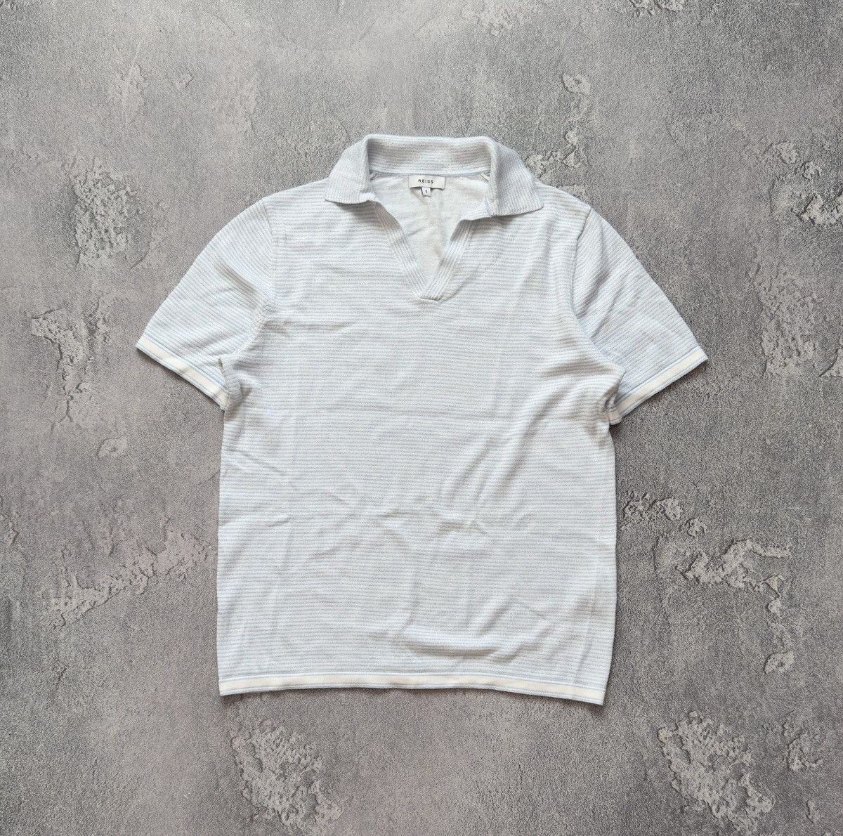 Designer × Reiss Reiss S striped polo tee T-shirt Size US S / EU 44-46 / 1 - 4 Thumbnail
