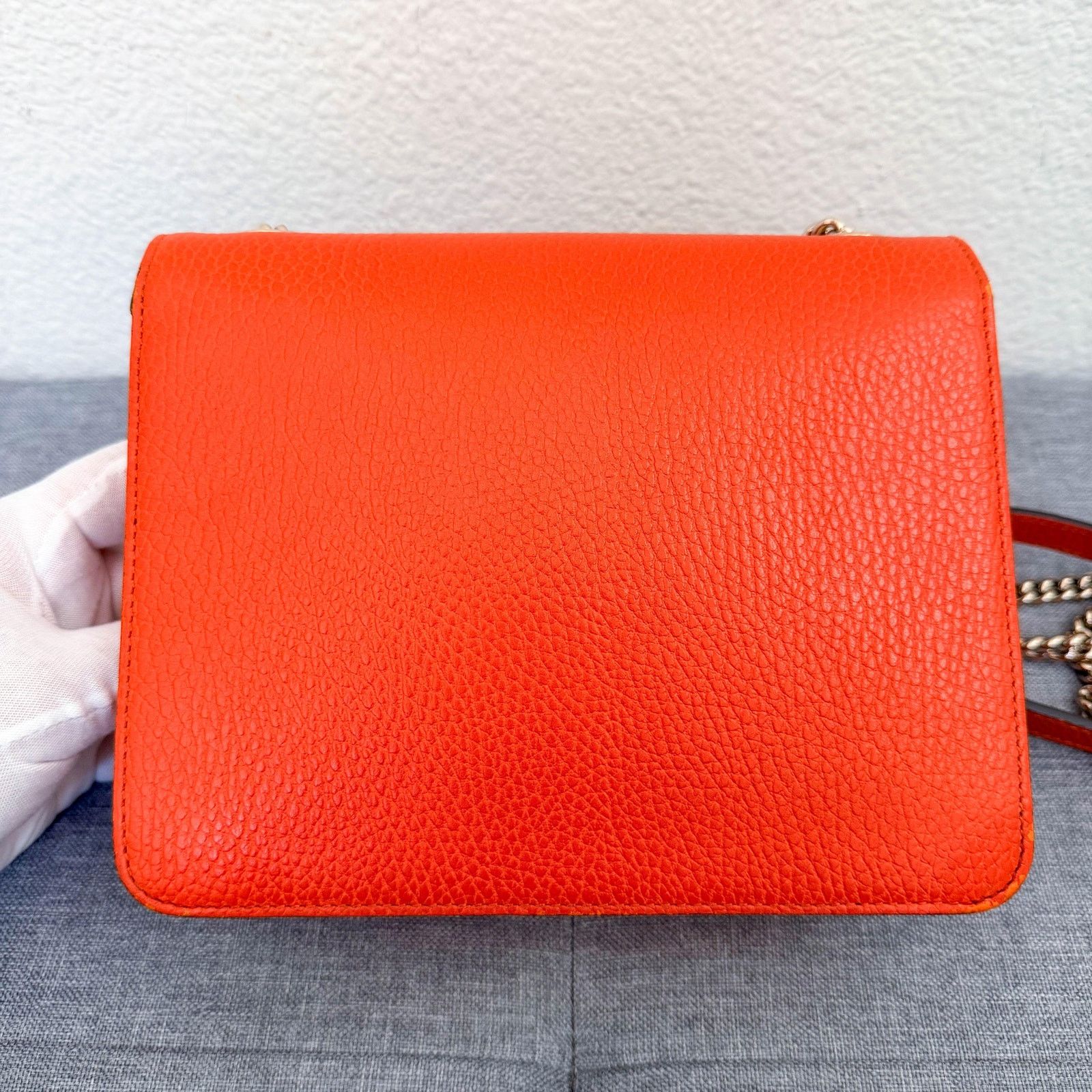 Gucci Authentic Gucci Interlocking GG Leather Shoulder Bag Size ONE SIZE - 2 Thumbnail
