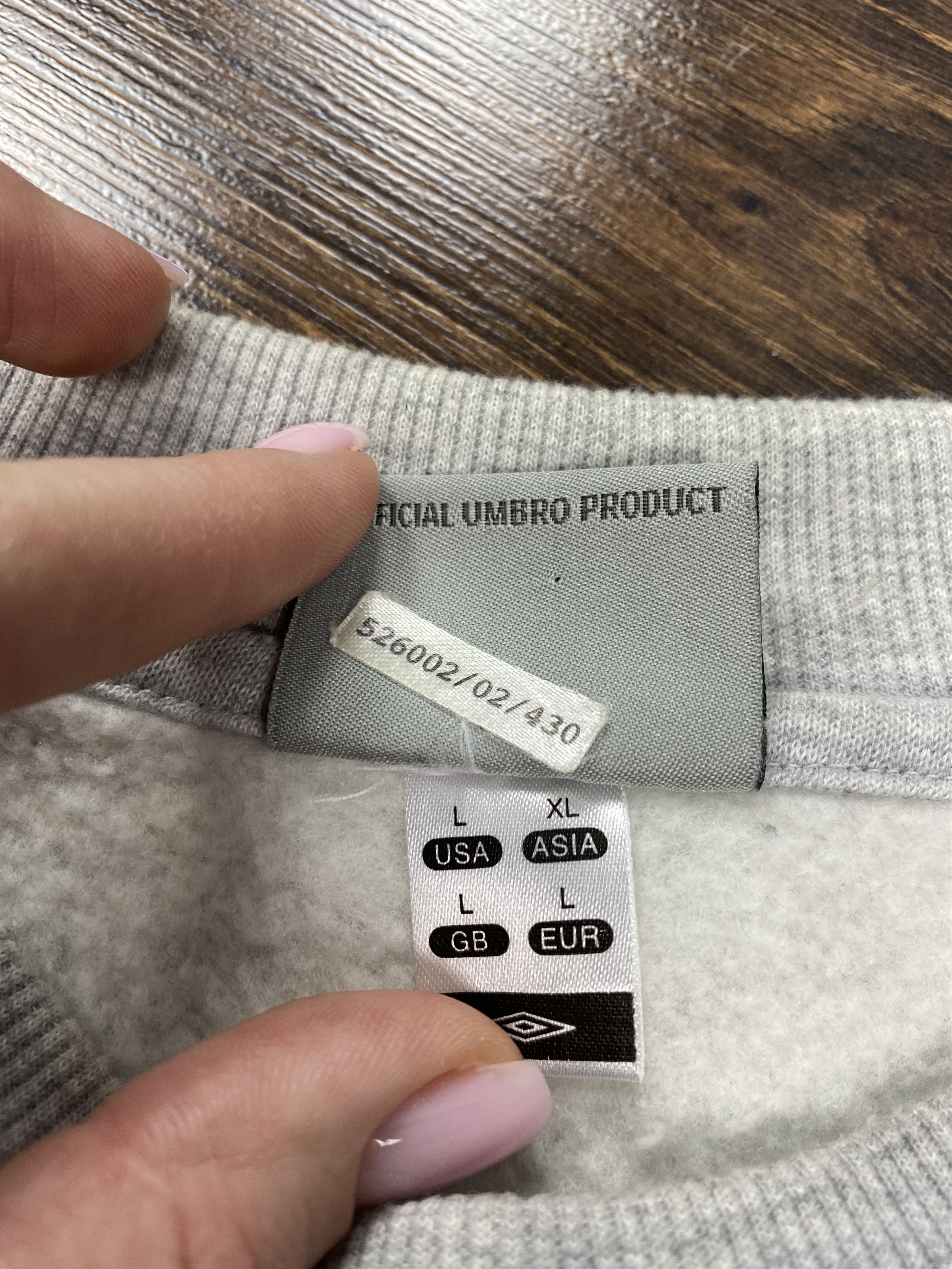 Umbro × Vintage Umbro vintage small logo sweatshirt y2k Size US L / EU 52-54 / 3 - 6 Thumbnail