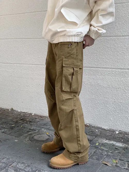 Japanese Brand Retro punk kaki pants Size US 31 - 8 Thumbnail