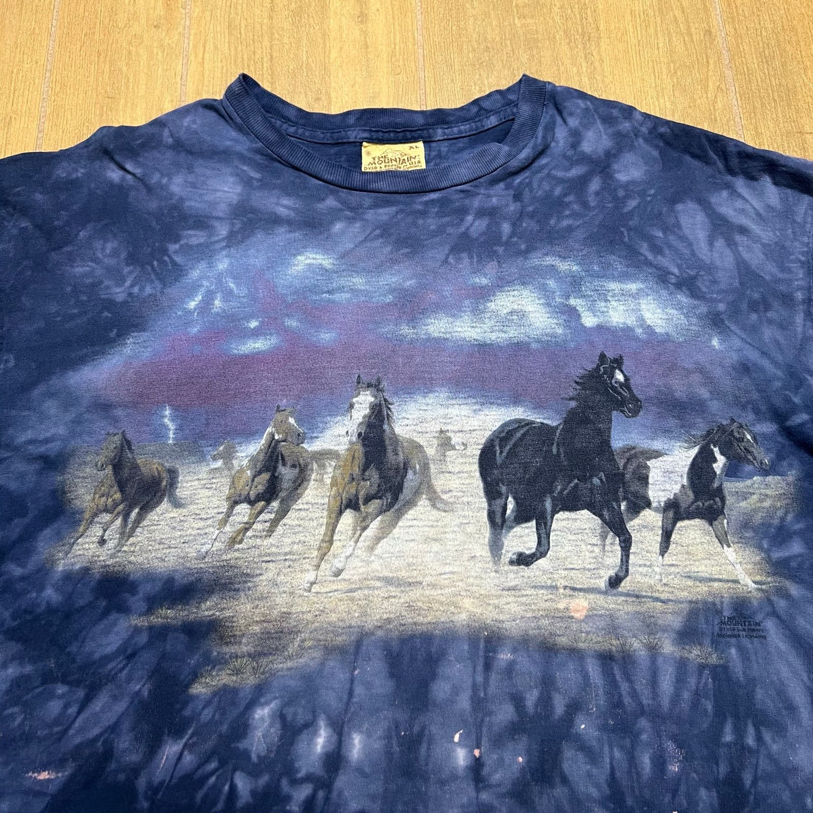 The Mountain Vintage The Mountain Horses Tie Dye T Shirt XL Lake Tahoe Size US XL / EU 56 / 4 - 2 Thumbnail