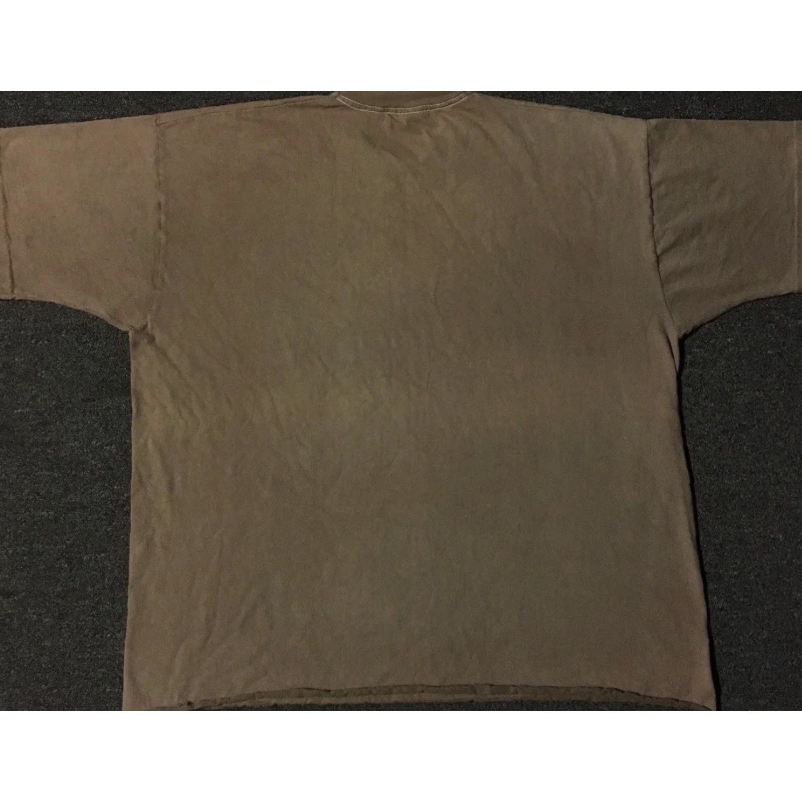 Vintage VINTAGE 90s Abstract Animal Art Faded Distress Shirt M L Boxy Nature Punk Grunge 80s Shirt Mens Brown Size US M / EU 48-50 / 2 - 7 Thumbnail