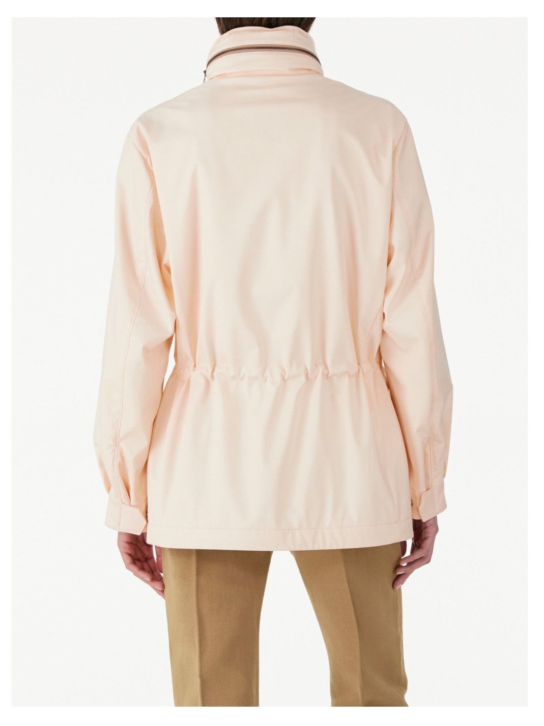 Loro Piana o1srvl11e0425 FAM9685 Iconic Traveller jacket in Light Pink Size L / US 10 / IT 46 - 2 Thumbnail