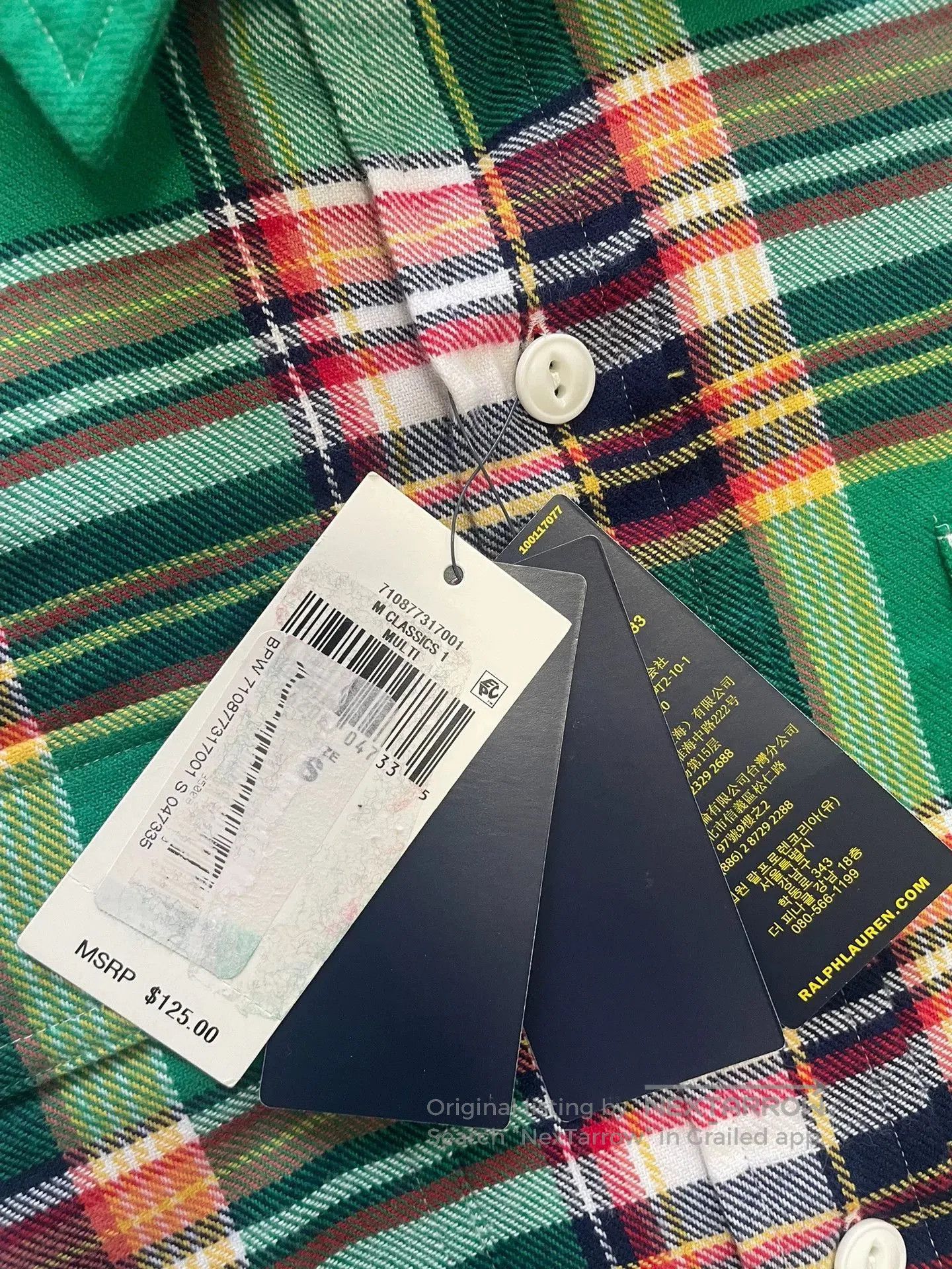 Polo Ralph Lauren Polo Ralph Lauren Vintage Long. Size US S / EU 44-46 / 1 - 5 Thumbnail