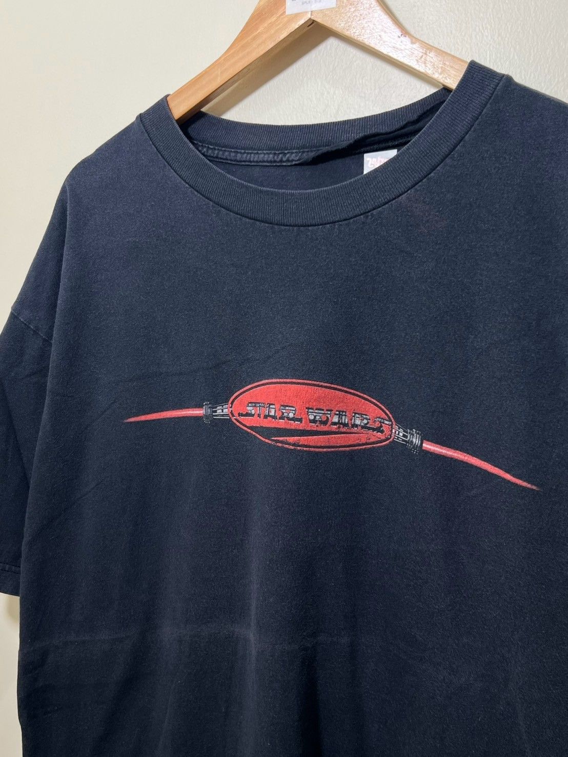 Vintage Vintage Star Wars Lightsaber shirt bnz01 Size US XL / EU 56 / 4 - 1 Thumbnail