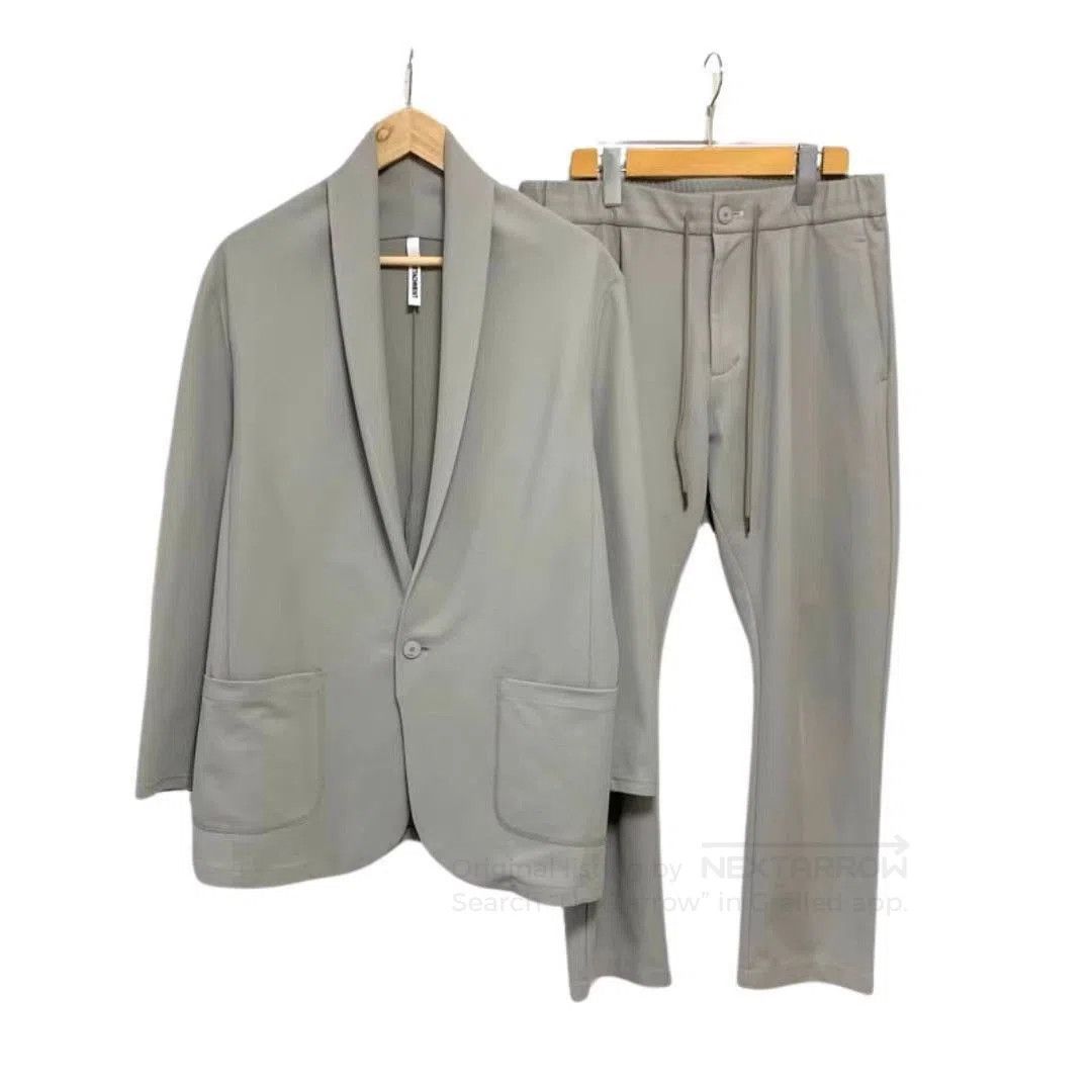 Attachment Gray XL Light Jacket & Casual Pants Set. Size US XL / EU 56 / 4 - 1 Thumbnail