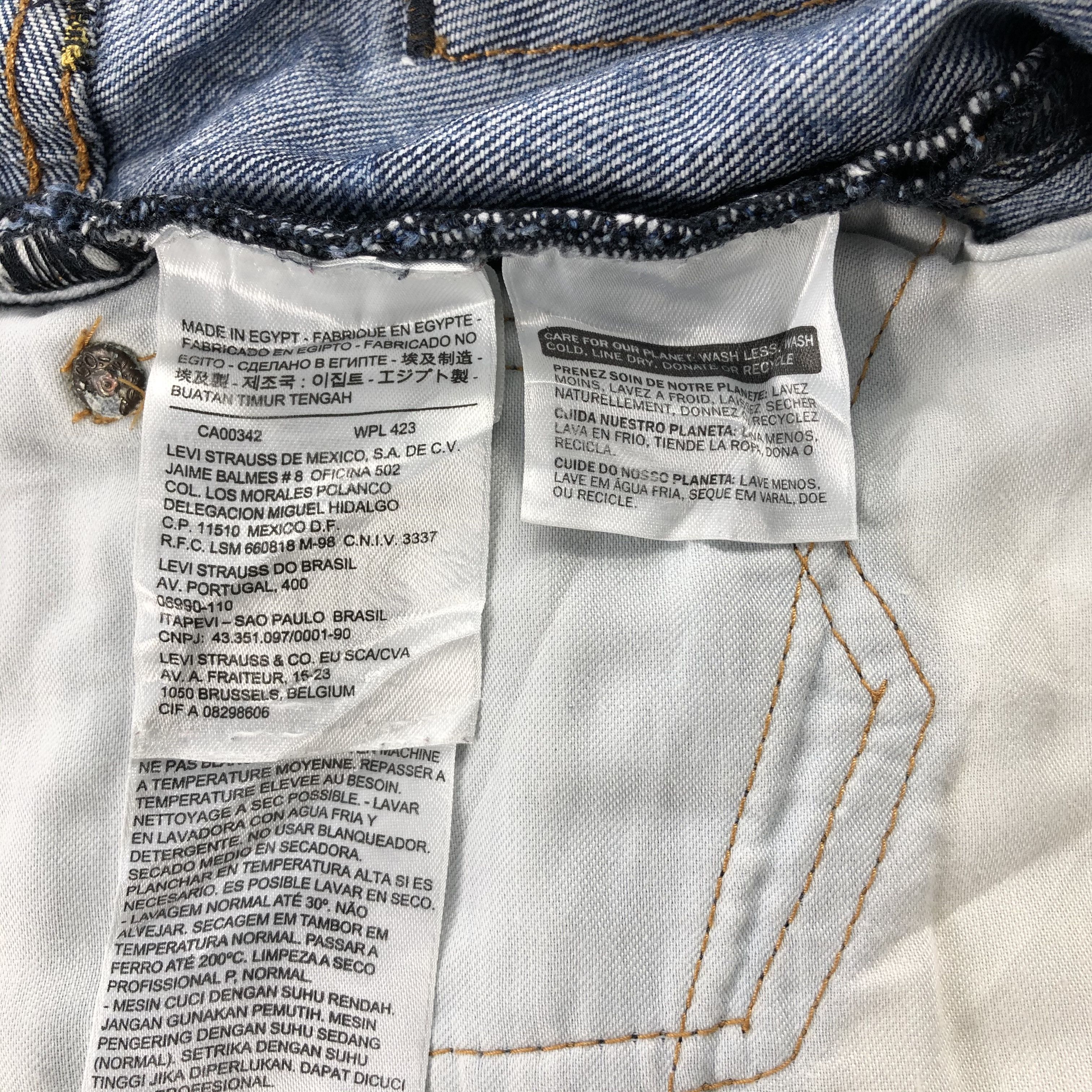 Levi's Vintage Blue Wash Levis 751 Jeans-JM1133 Size US 37 - 10 Thumbnail