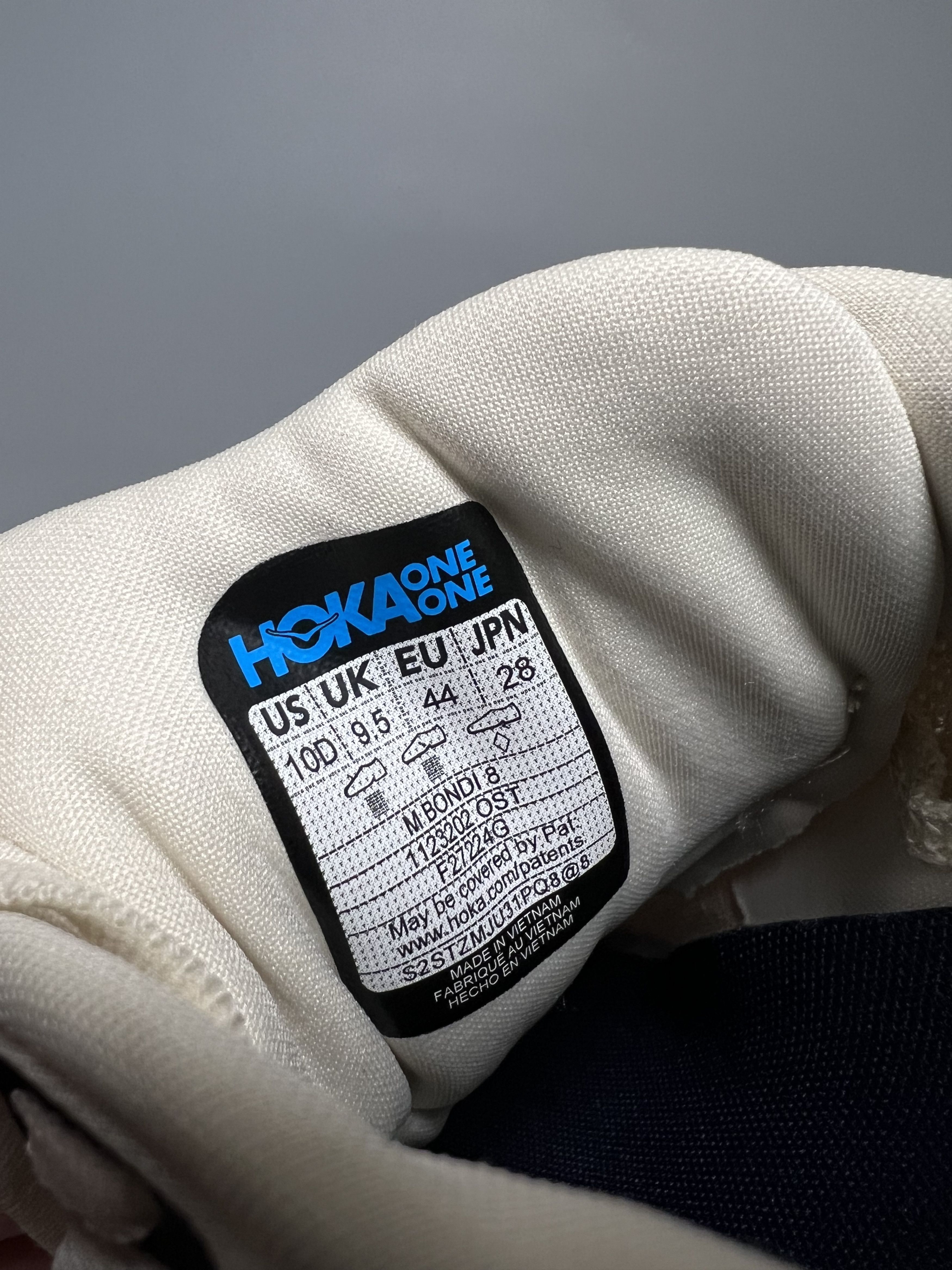 Hoka 10D Sample Hoka One One Bondi 8 Running Shoes Size US 10 / EU 43 - 8 Thumbnail