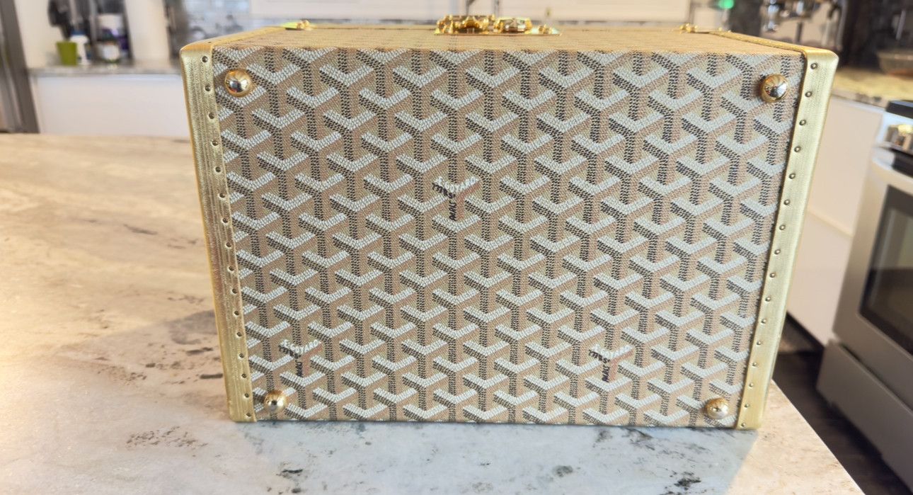 Goyard Sardaigne Vanity Train Case Canvas Jewelry Storage Size ONE SIZE - 23 Thumbnail